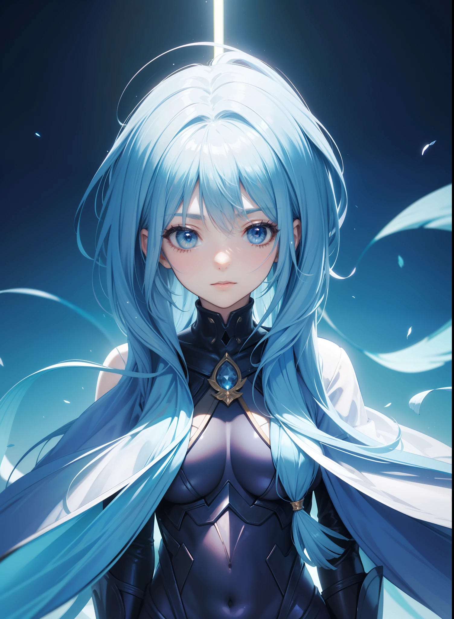 ((Masterpiece, Highest quality)), Detailed face, CharacterDesignSheet, full bodyesbian, Full of details,, Highly detailed, Depth, Many parts,Beautiful paladin girl,Holding a shield,Extremely beautiful,High Balance, Natural light, Lace,lacepantyhose,starrysky,Star blue hair,hentail realism, shadowing,character sheets, reference sheet, Standing painting, 8K, Super detail, 1080p, Women's HD,Slim,femele, 16k, A high resolution, Best quality, High quality, Anatomically correct, Masterpiece, ccurate, hyper HD,As graceful as a swan,unreal-engine, Ghibli-like colors, anime big breast, Standing painting, angle of view,Yarn skirt,ssee-through,blackstockings
