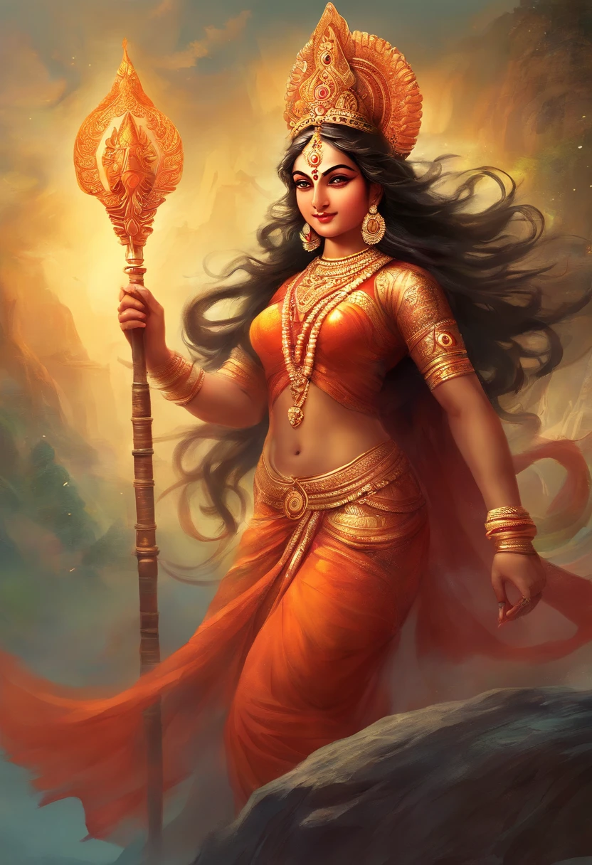 Maa Durga rudra Rupa