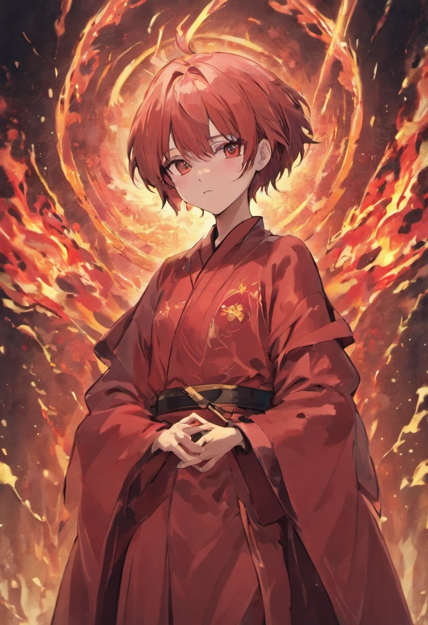 Libido boy,quadratic element,Big red robe,Actors,Stained with blood,frenzied,Danjiao,Chinese drama,theater,Evil God