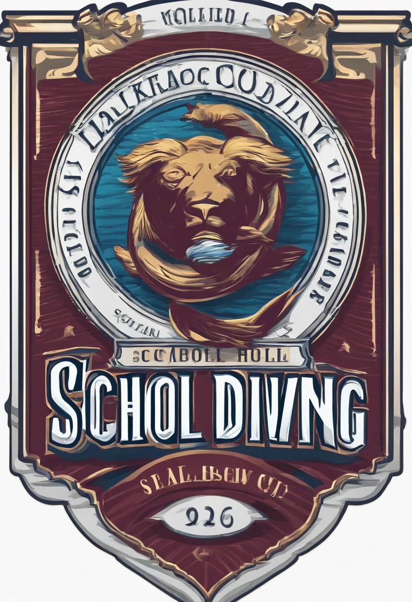 School Diving Clup Logo