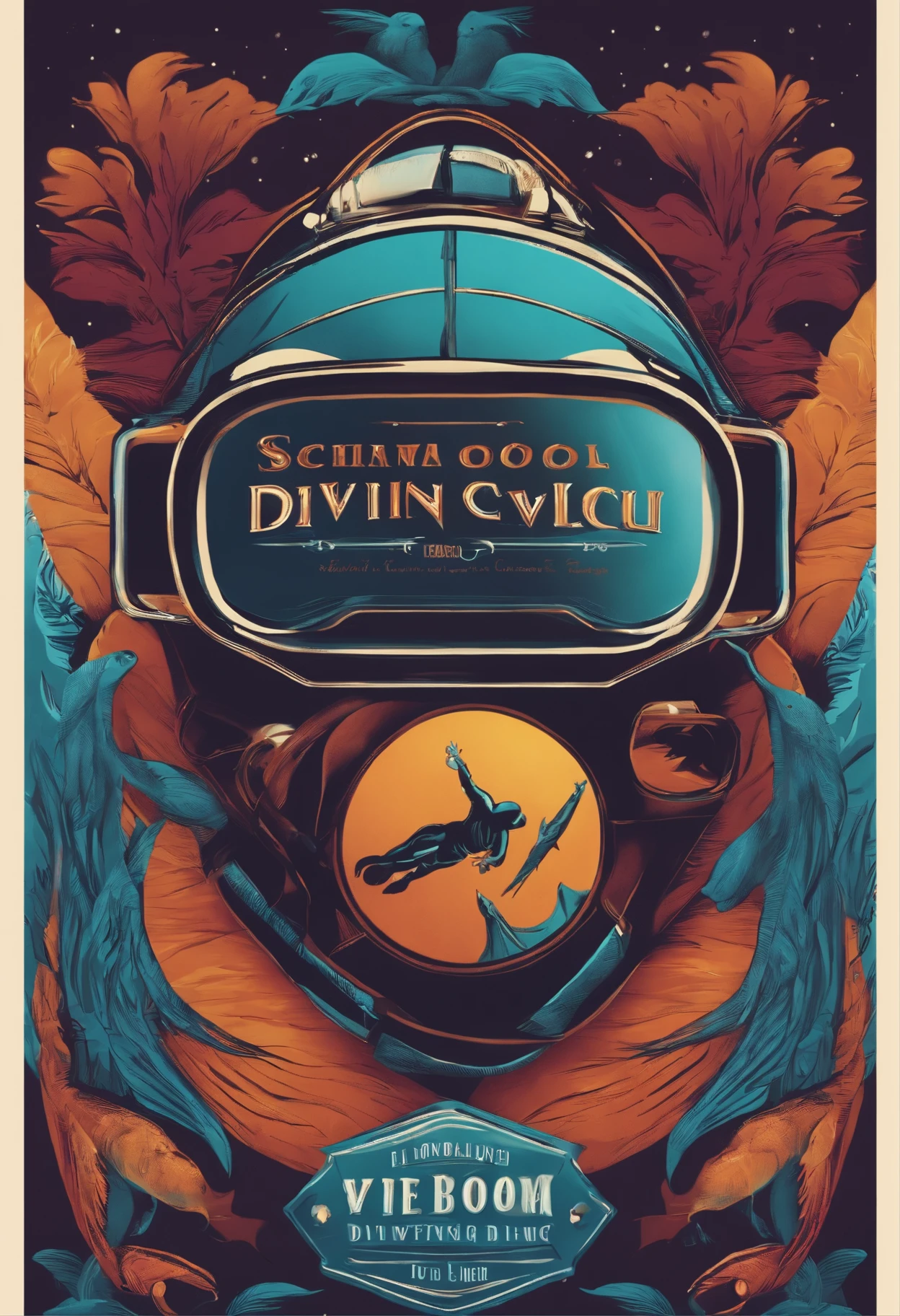 School Diving Clup Logo