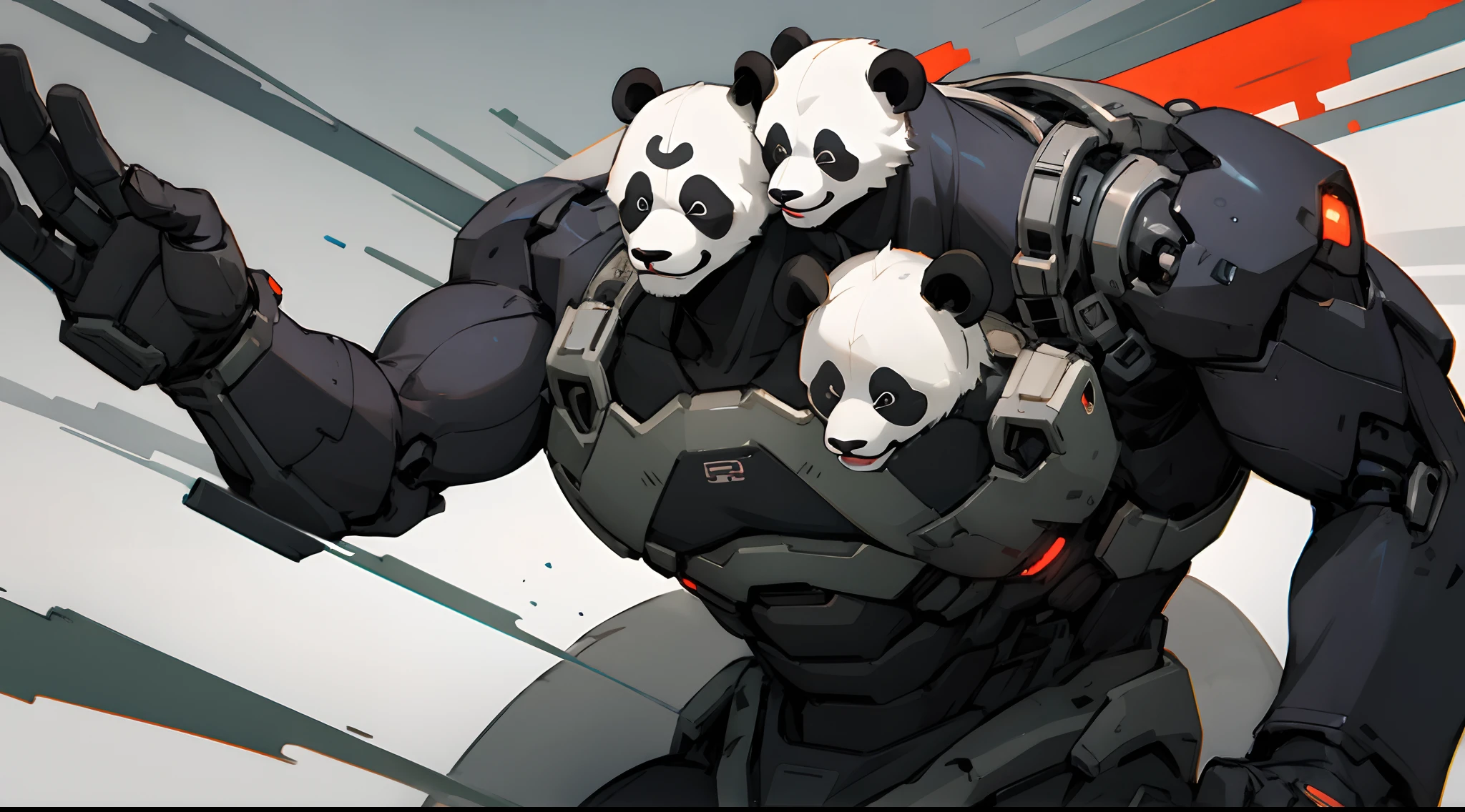 Panda cyborg