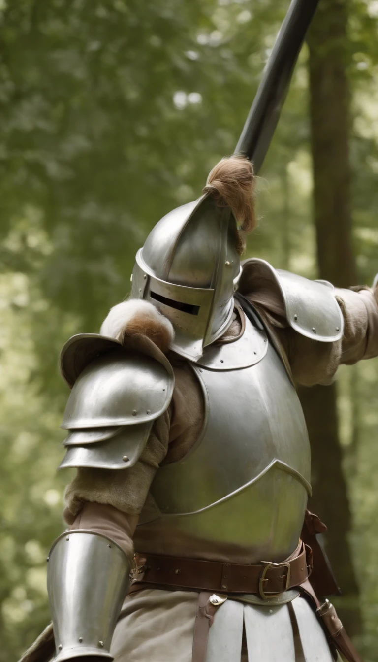 ((Masterpiece)), (((Best quality))), ((Ultra-detailed)), ((illustration)),[realism light effect],black shadows,A piggy knight，Armour，Giant sword，Noble，Shine brightly，(white backgrounid:1.5)