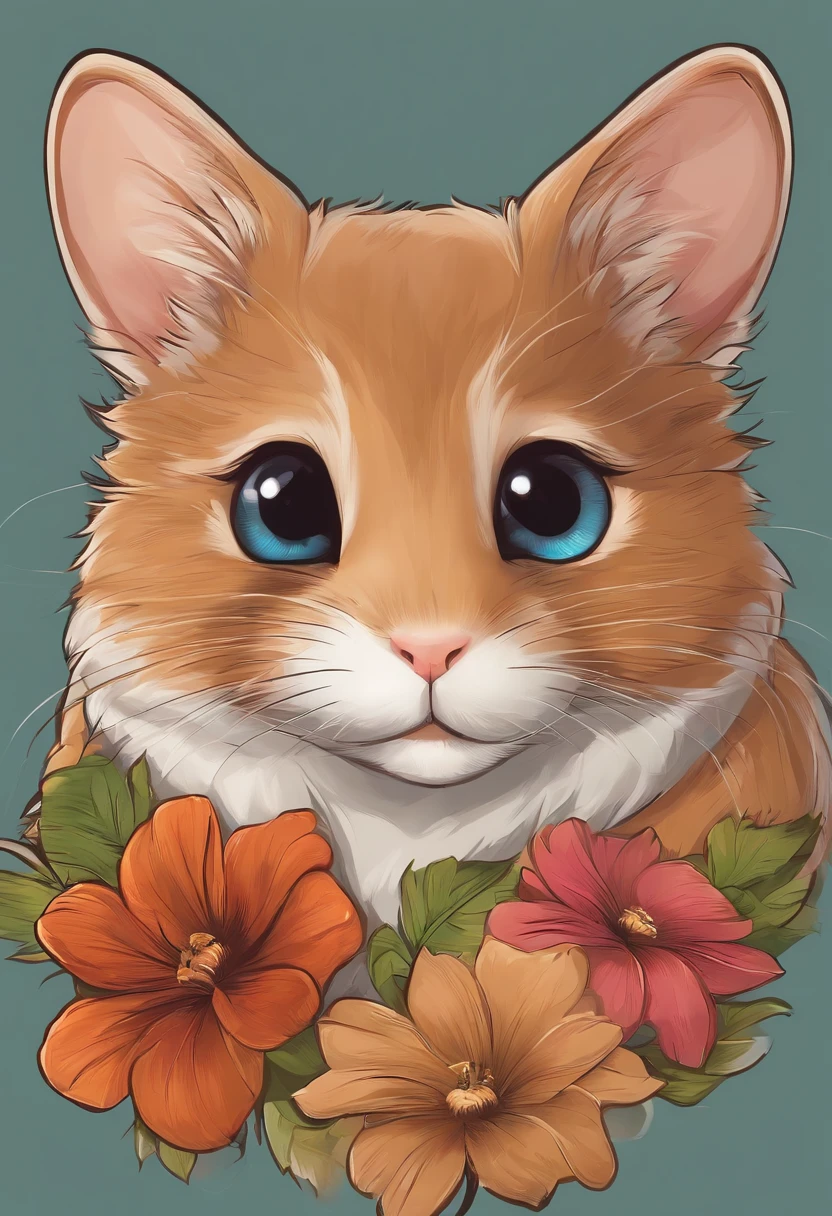 gato dos desenhos animados,cachorrinho,edgBunny,hamster