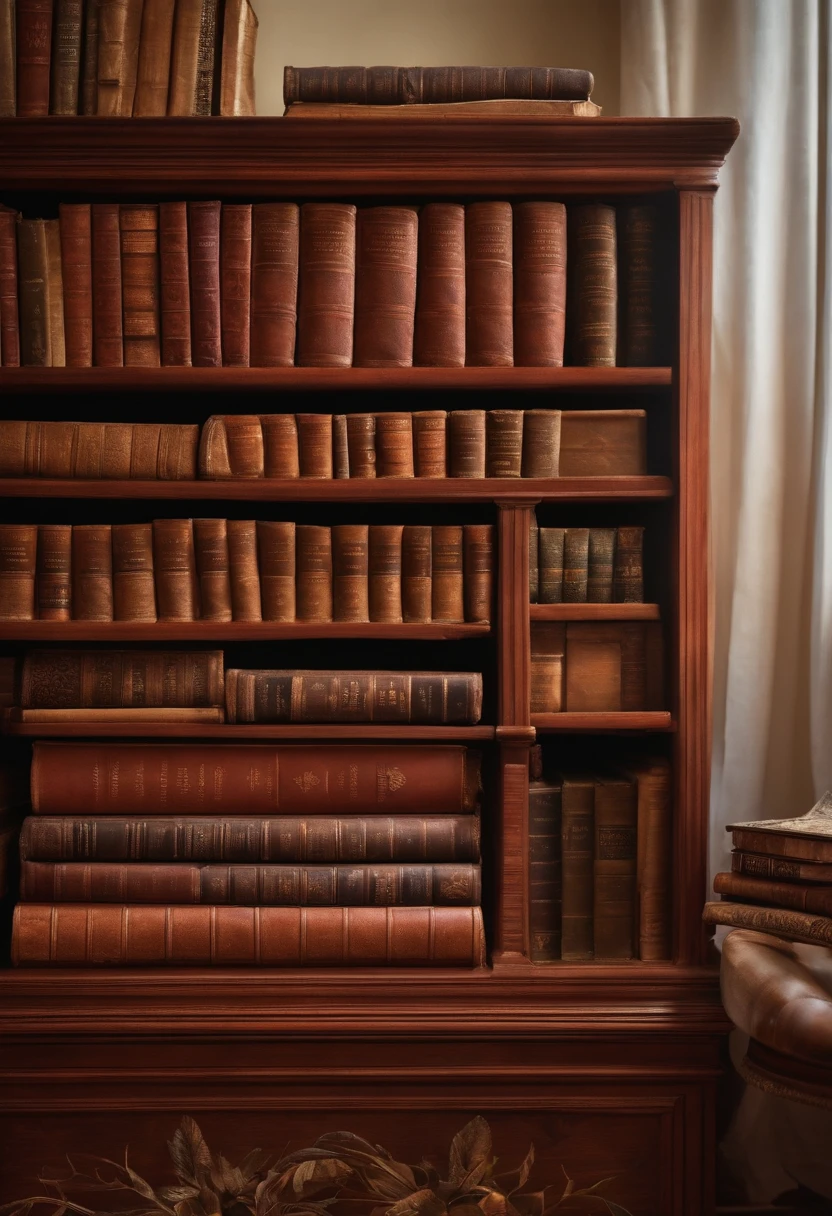 Help me generate life photos of many books