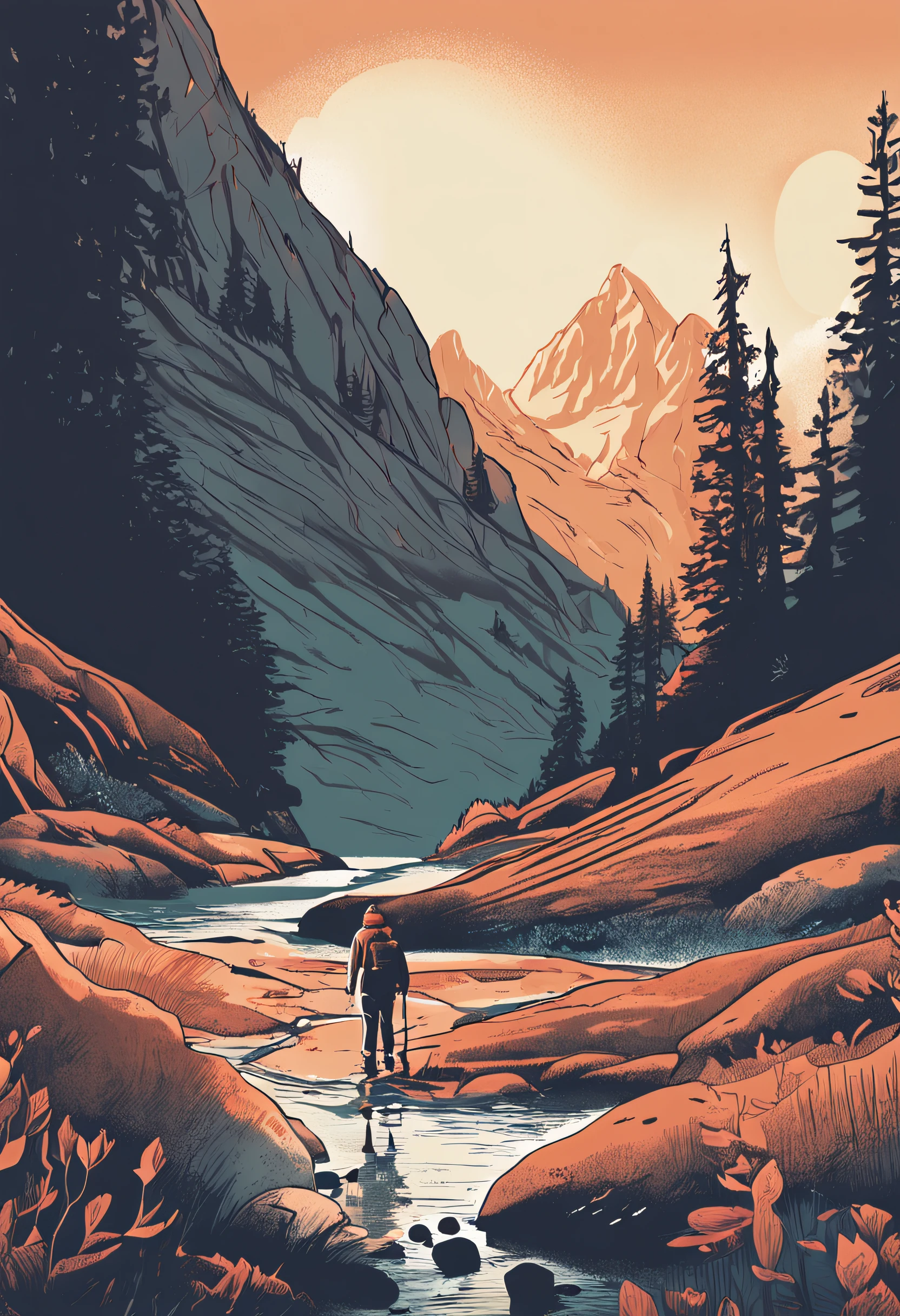 VeronicaCipher ((upper body selfie, happy)), masterpiece, best quality, ultra-detailed, solo, outdoors, (night), mountains, nature, (stars, moon) cheerful, happy, backpack, sleeping bag, camping stove, water bottle, mountain boots, gloves, sweater, hat, flashlight, forest, rocks, river, wood, smoke, shadows, contrast, clear sky, analog style (look at viewer:1.2) (skin texture) (film grain:1.3), (warm hue, warm tone) :1.2), close up, cinematic light, sidelighting, ultra high res, best shadow, RAW, upper body, , wearing pullover
kodak vision 3,