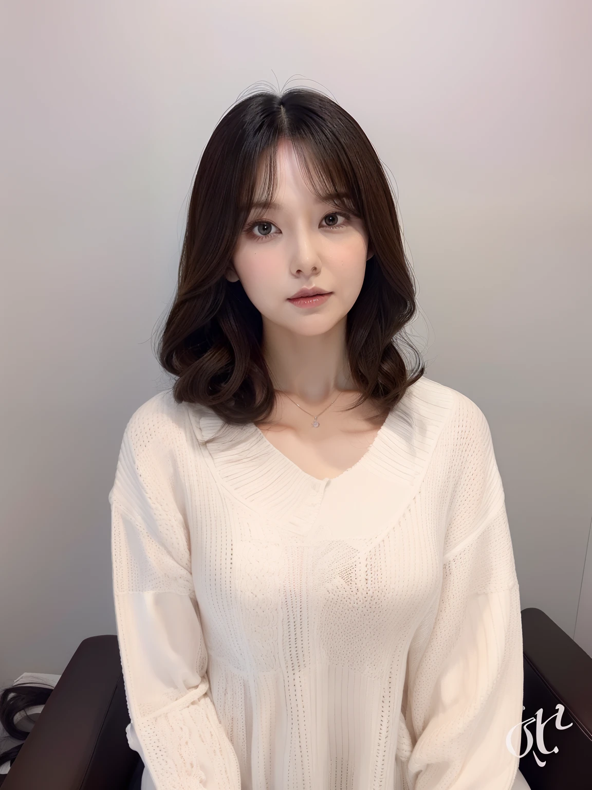 Woman in her 30s,The head is voluminous,Voluminous hairstyles,