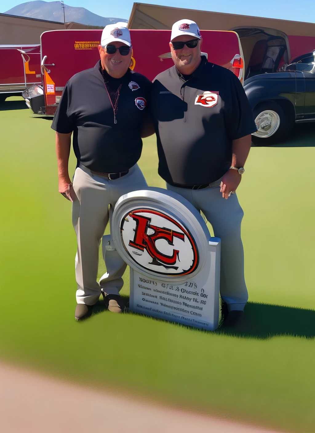 Rip from Yellowstone wearing Kansas City Chiefs