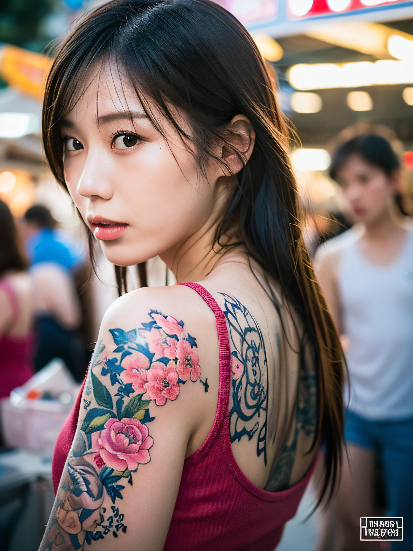 The seductive tattoos of these small-faced beauties fascinate people and express their soul. In the moonlight, they shine more beautifully, more mysteriously.

The charming appearance of beauties with artistic tattoos is captured. Their uniqueness and beauty seem to overflow from their photographs.

Each of their tattoos tells a different story. They worked with tattoo artists to create their own designs to express themselves. Each tattoo reflects their personality and experience.

In the moonlight, they shine beautifully. Every time you flip through the photo book, you will be intoxicated by the magic emitted from their tattoos. This photo book conveys the charm of beautiful women through the power of the art of tattoos.