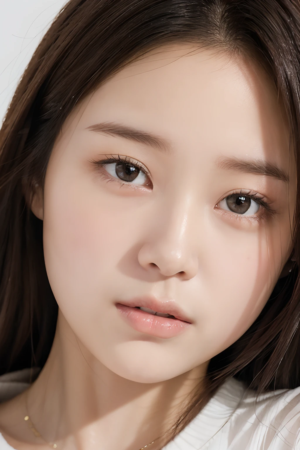 15 YEAR-OLD GIRL, CLOSEUP SHOT.