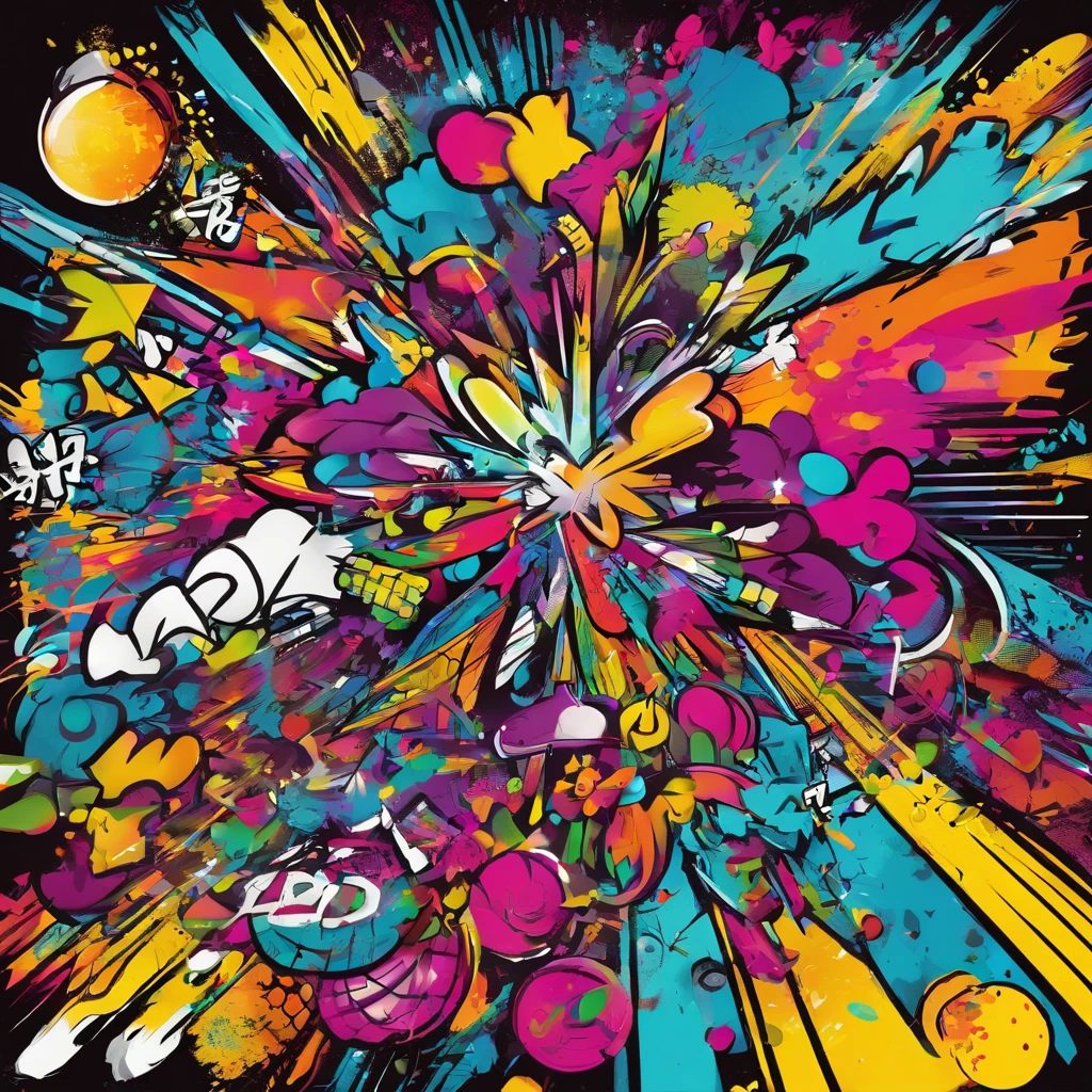 graffiti style background, highly detailed back ground, Perfect masterpiece, High quality, high resolution
