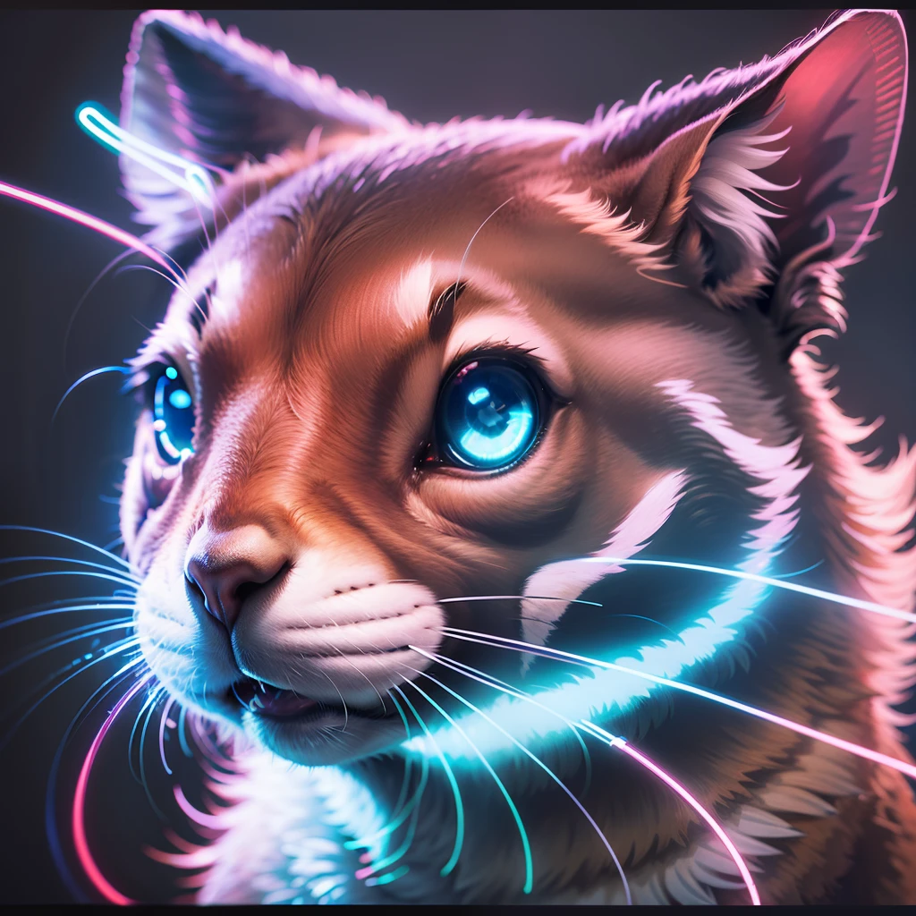 neon light Vector bright lines prairie dog --auto --s2