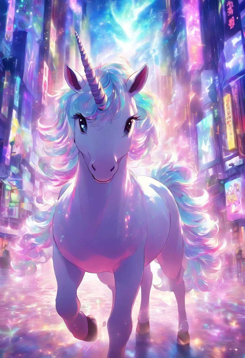Mystisches Einhorn, anime