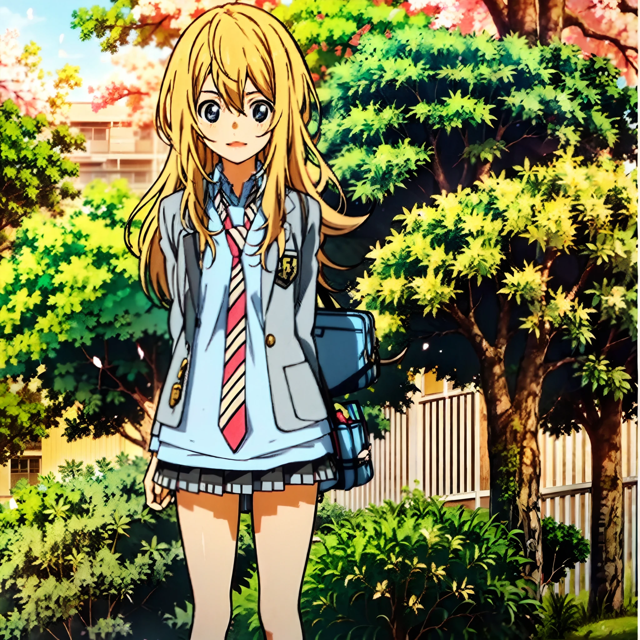 April is your lie to Kaoru Miyazono (One picture, Uma personagem)