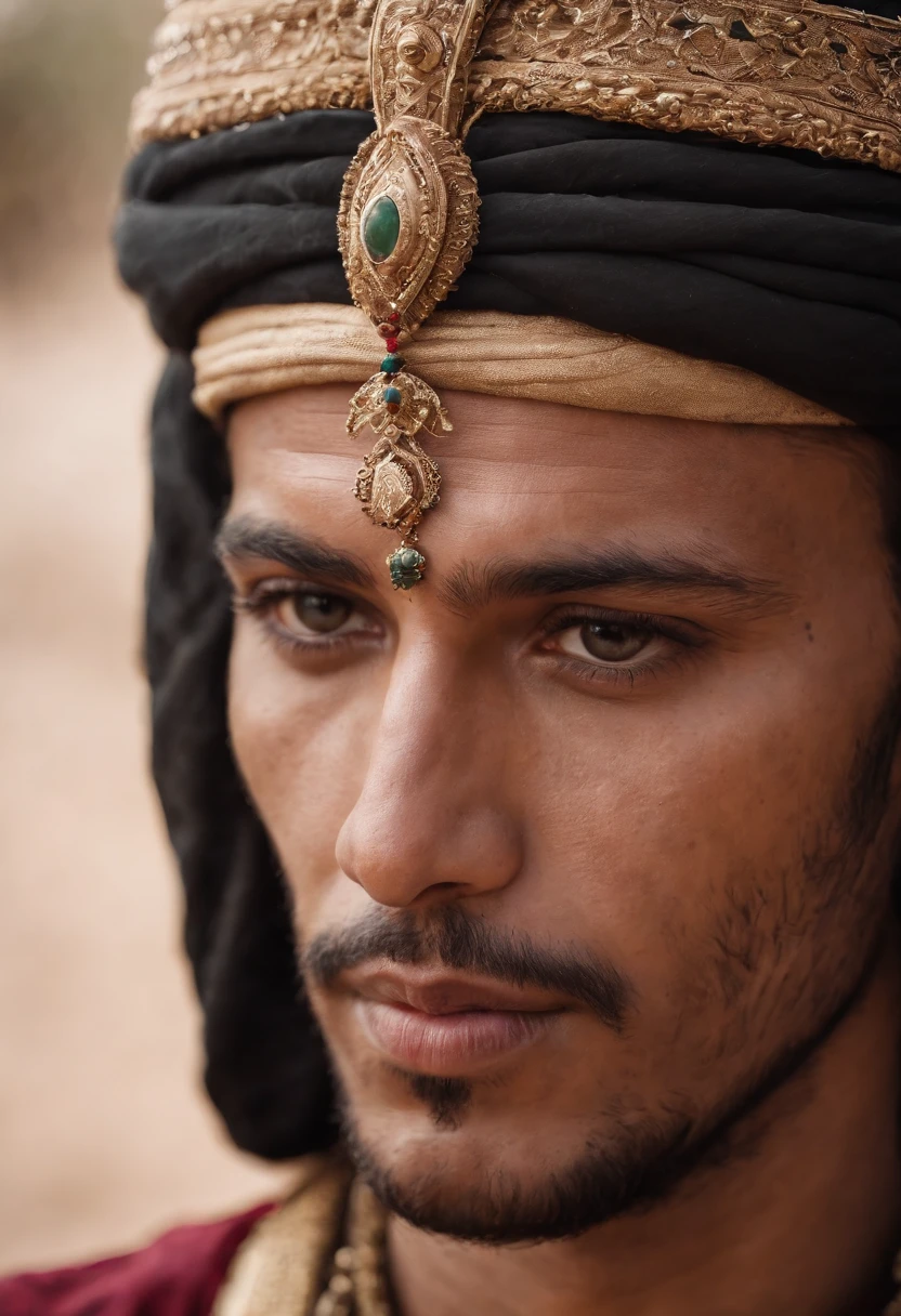 The masked prince of Saharawi al-Moravid is、I have old scars on my face