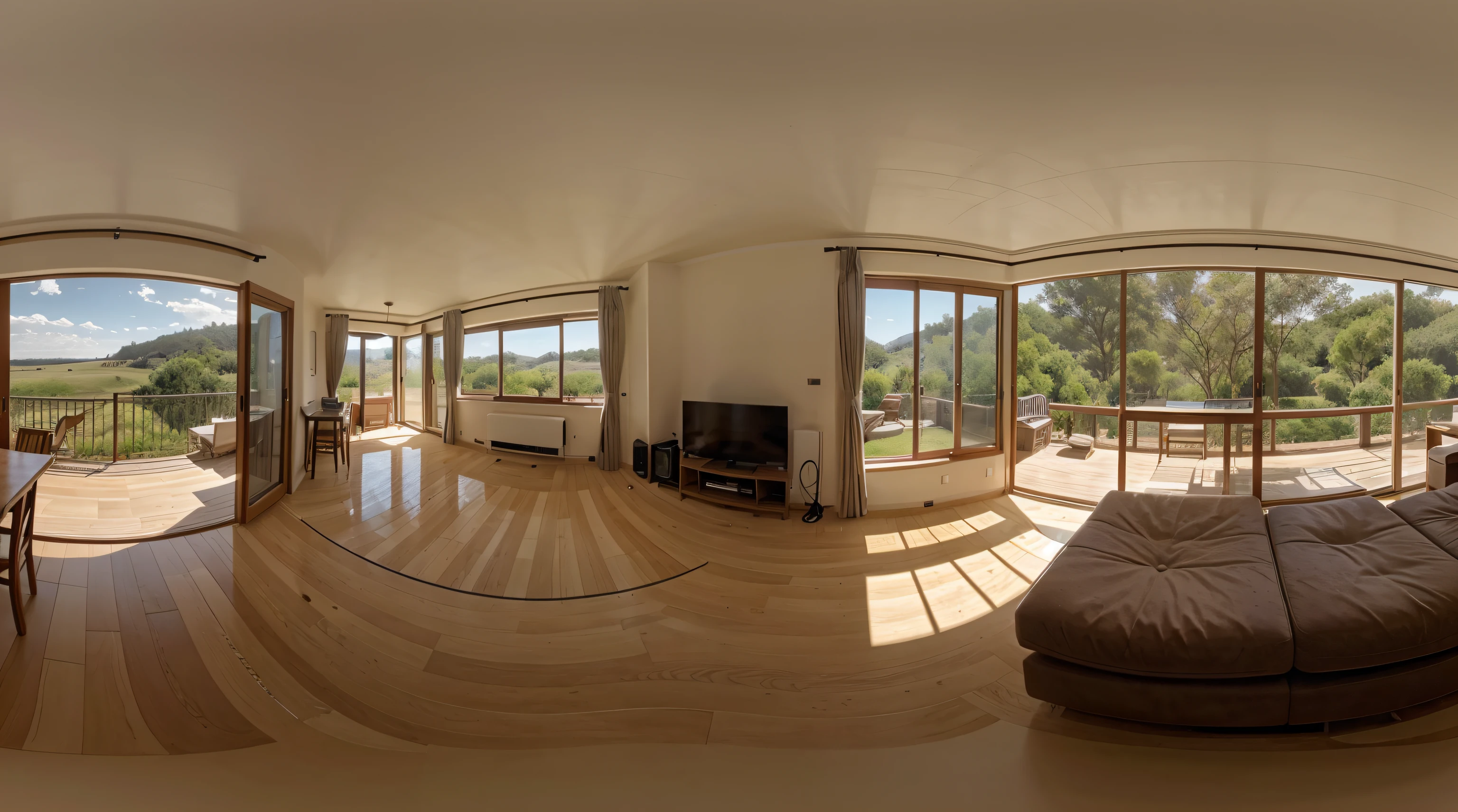 360 panoramic views of the interior of the house