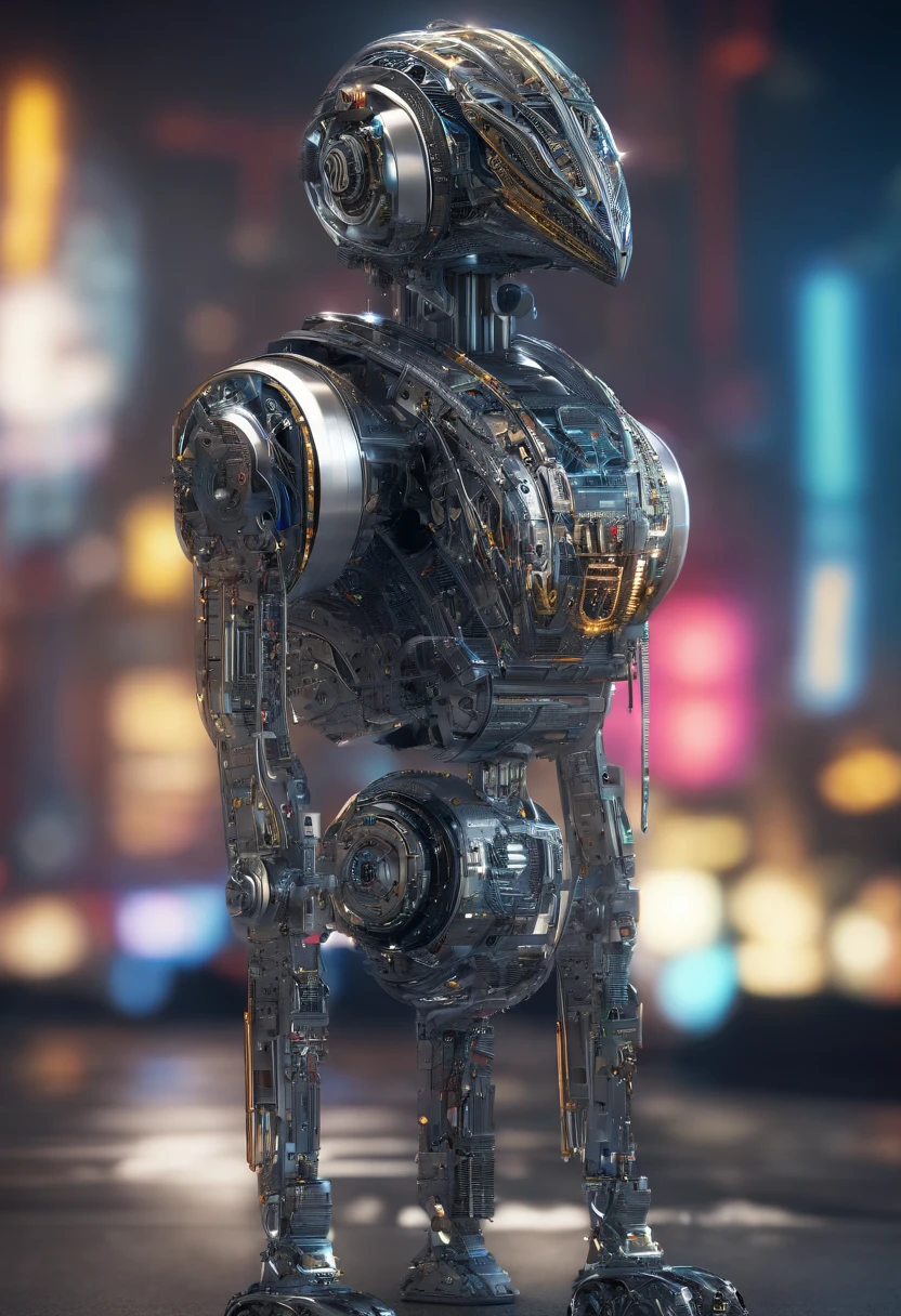 mechanical bird,metallic feathers,artificial intelligence,Futurism,Theo Jansen,The Wind-up Bird Chronicle,Close-up shot,Close-up shot,colour