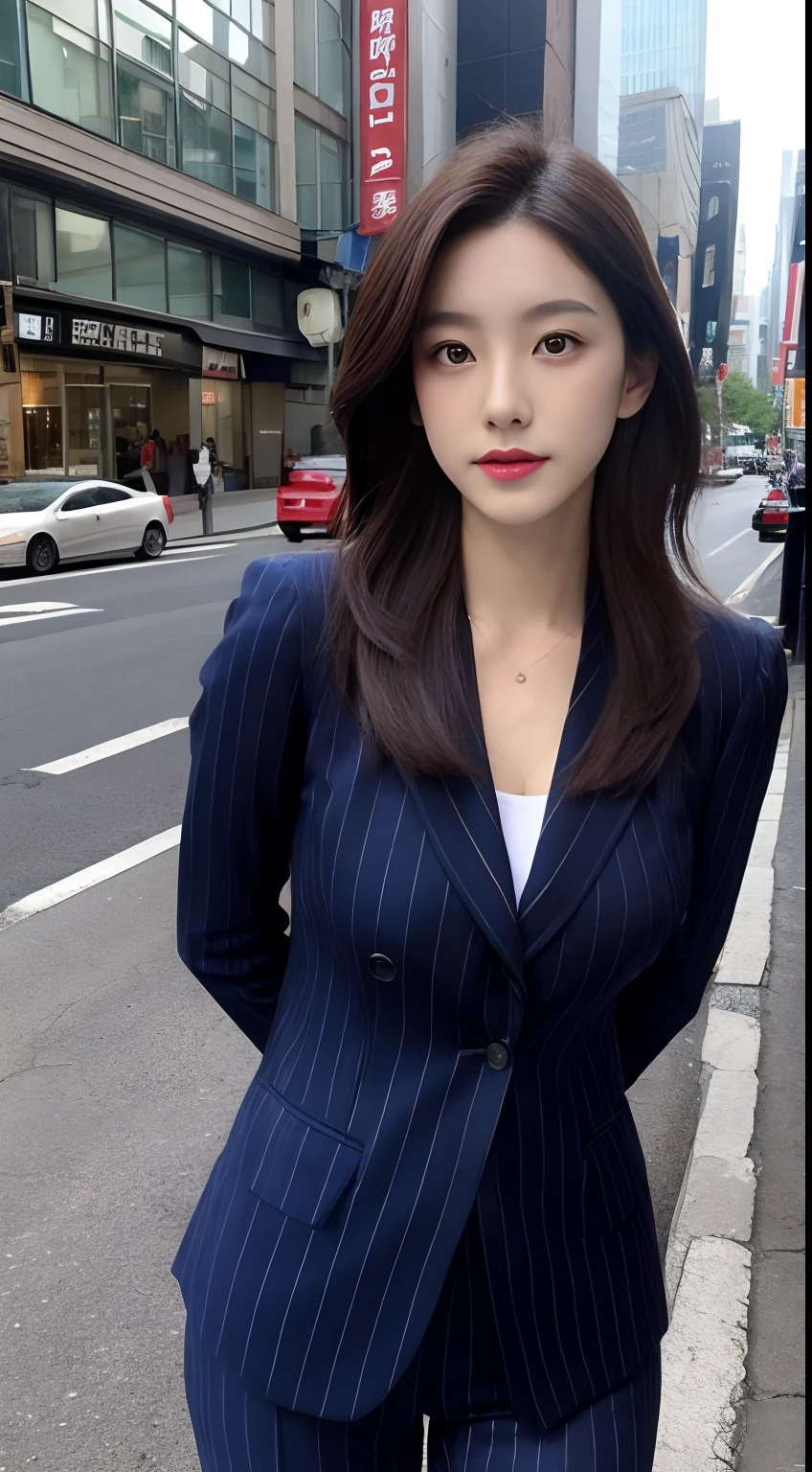 Tall and slender beauty、Beauty in suits、Colossal tits、undershirt、Cool beauty、Career woman、Japan beauties、modeled、tiese，the street