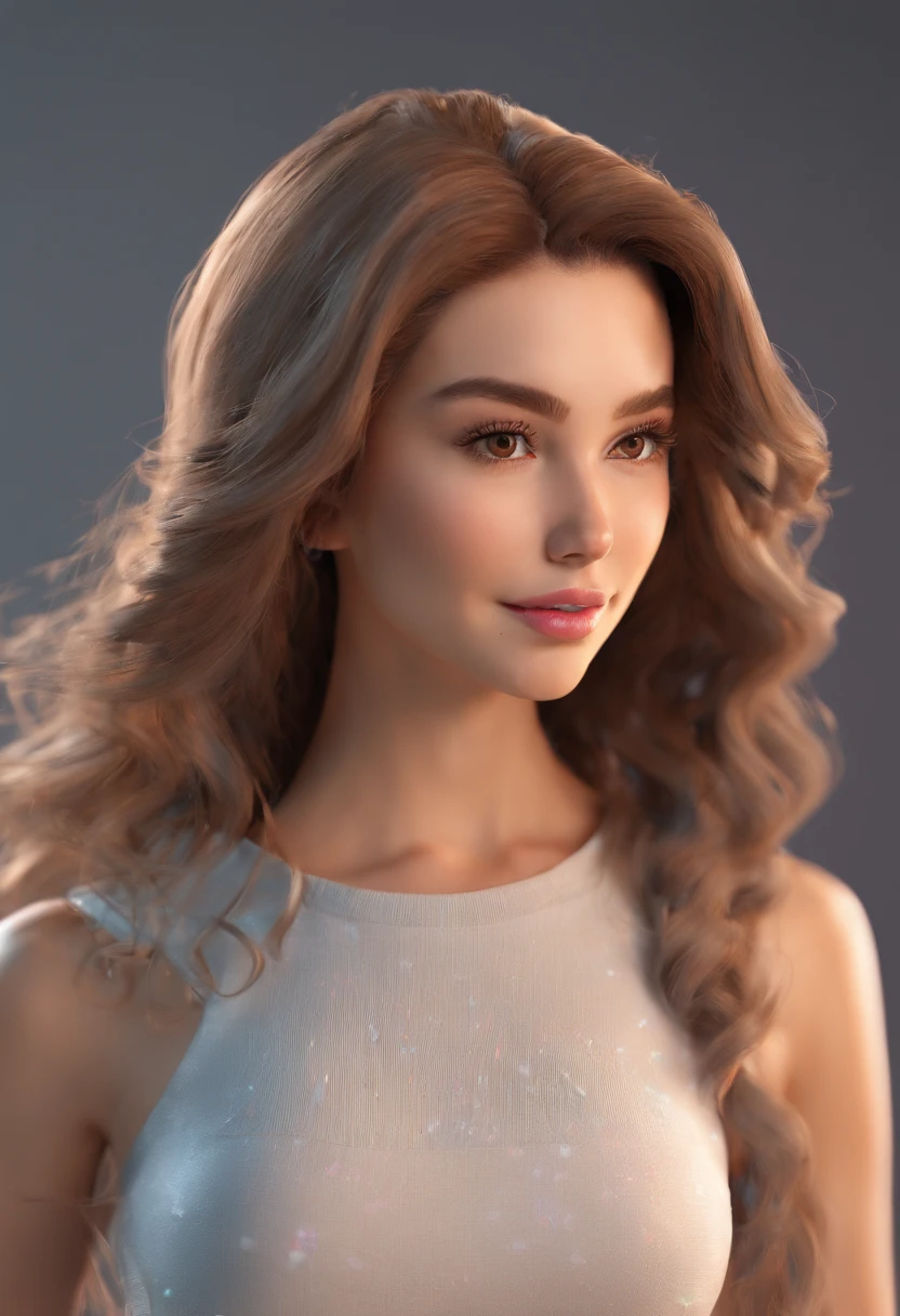 Change background pretty girl