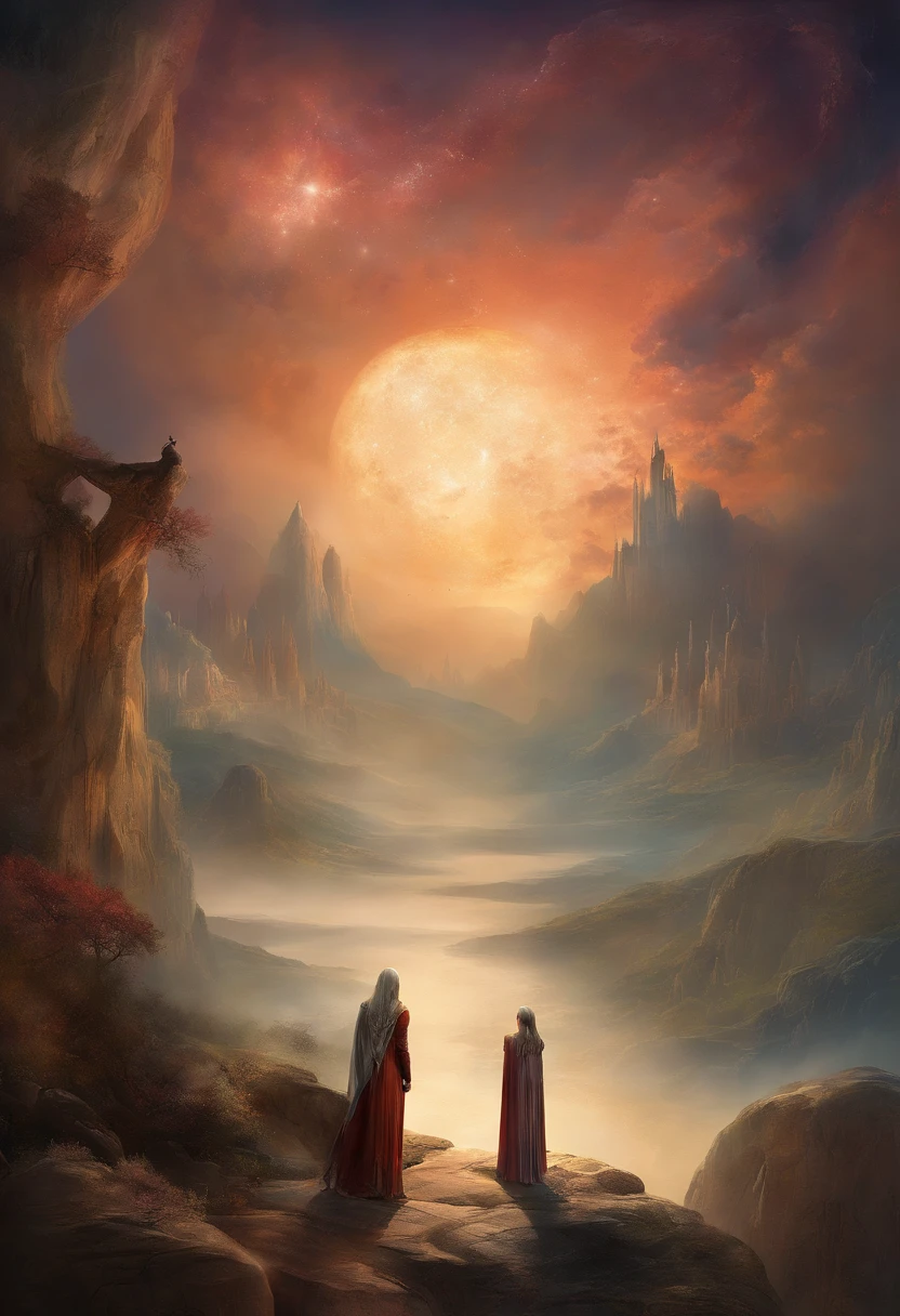 In Dante's Divine Comedy, specifically in the part known as The first heaven: the moon, it is dwelt by those who have broken their immutable vows. This part of the work shows weak love for God.