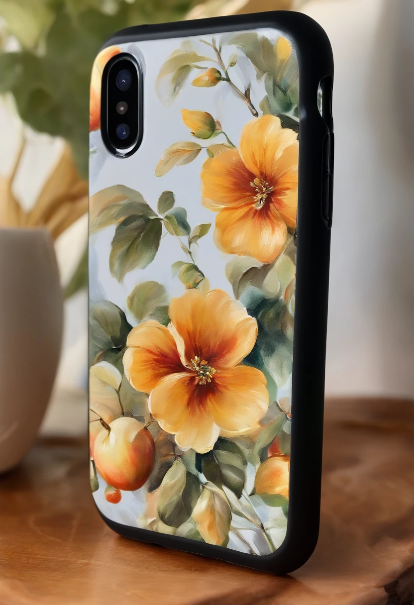 Infused with artistic inspiration and exquisite detail,What makes this Apple phone case unique。Oil painting theme elements are printed on it,The pattern is drawn delicately and delicately,It is as if a real oil painting is displayed on a mobile phone case。