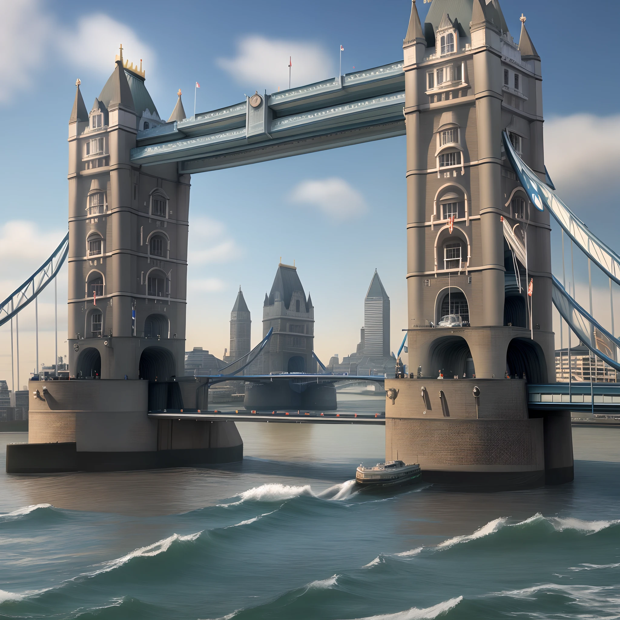 Tower bridge ultra realistic