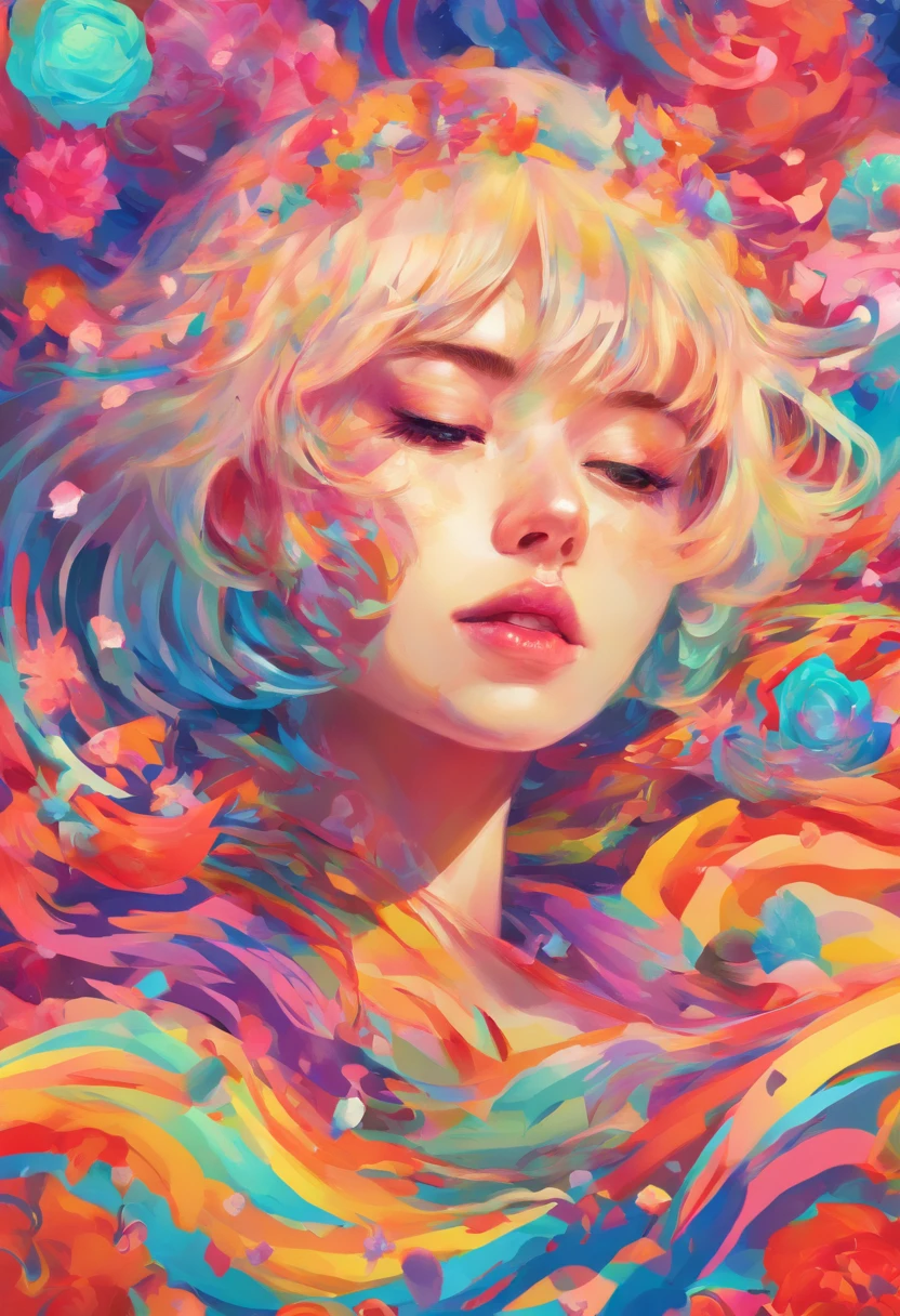 ((top-quality, 8K)), (Realistic), (Face Focus: 1.1), (blanche: 1.3), 18year old、Kawaii Girl, short-hair,
Hair fluttering in the wind, Facing to the side, Look up at your face, Eyes closed, (Sleeveless: 1.1)、Skirt, D Cup Breasts,Countless petals are falling