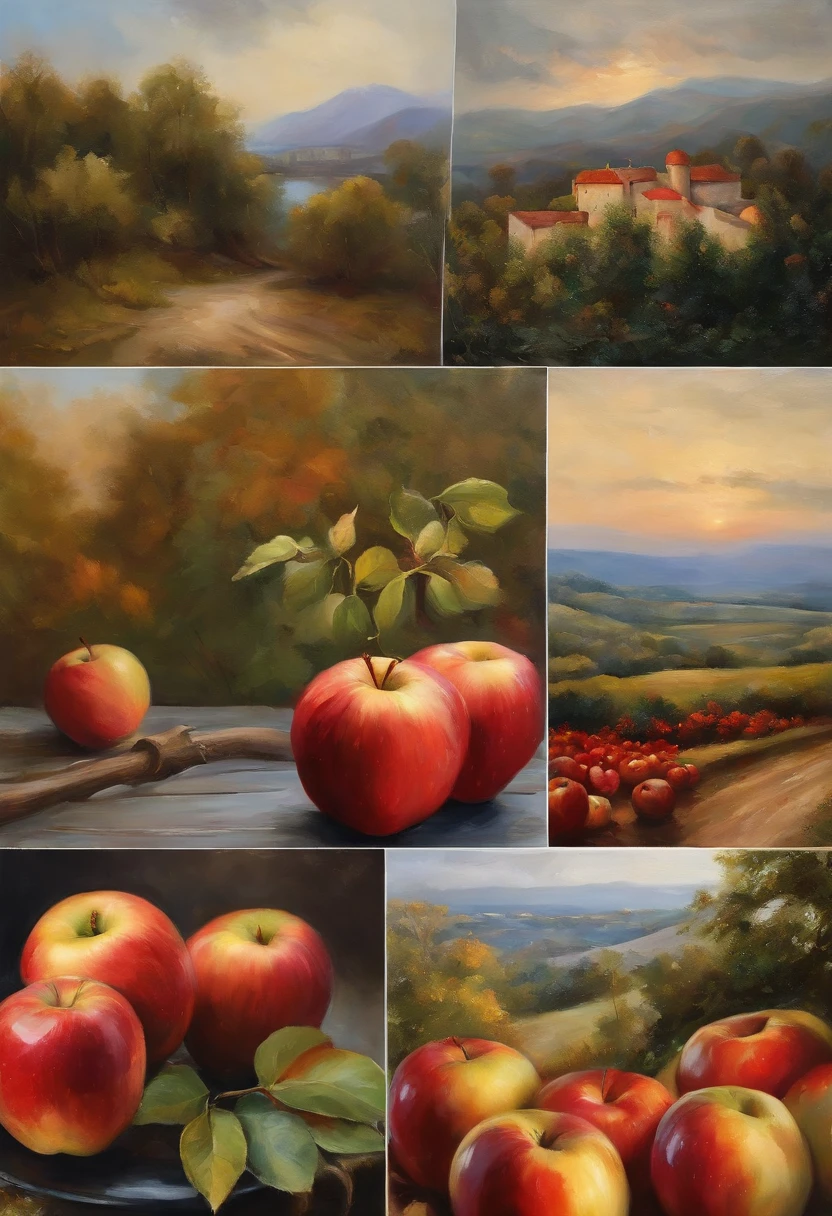 Infused with artistic inspiration and exquisite detail,What makes this Apple 14 phone case unique。Oil painting theme elements are printed on it,Paintings of burning heights,The pattern is drawn delicately and delicately,It is as if a real oil painting is displayed on a mobile phone case