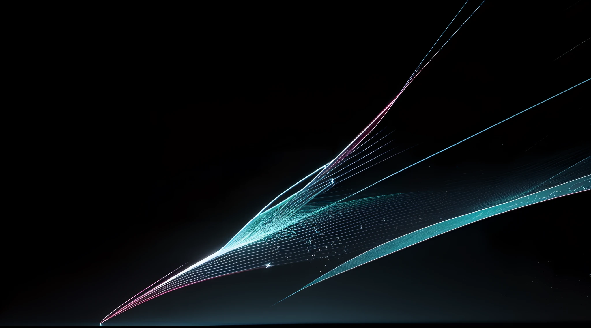 Engaging 3D visualization featuring stunning graphs、glinting