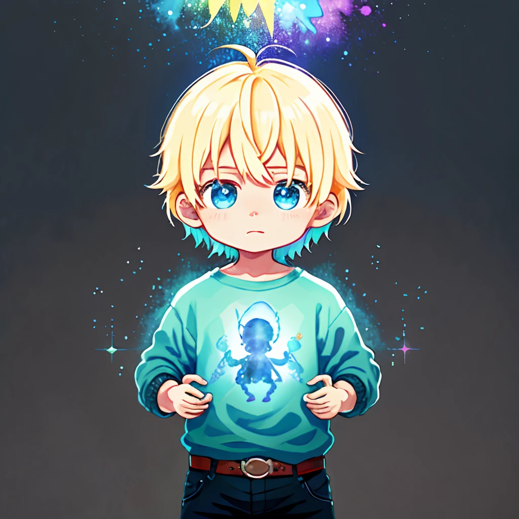 Irridescent color、Colorful pop characters,Farbe々ornamented、Bright background,adolable,Fantasy,intricate-detail {brightened,K HD,32k constellations