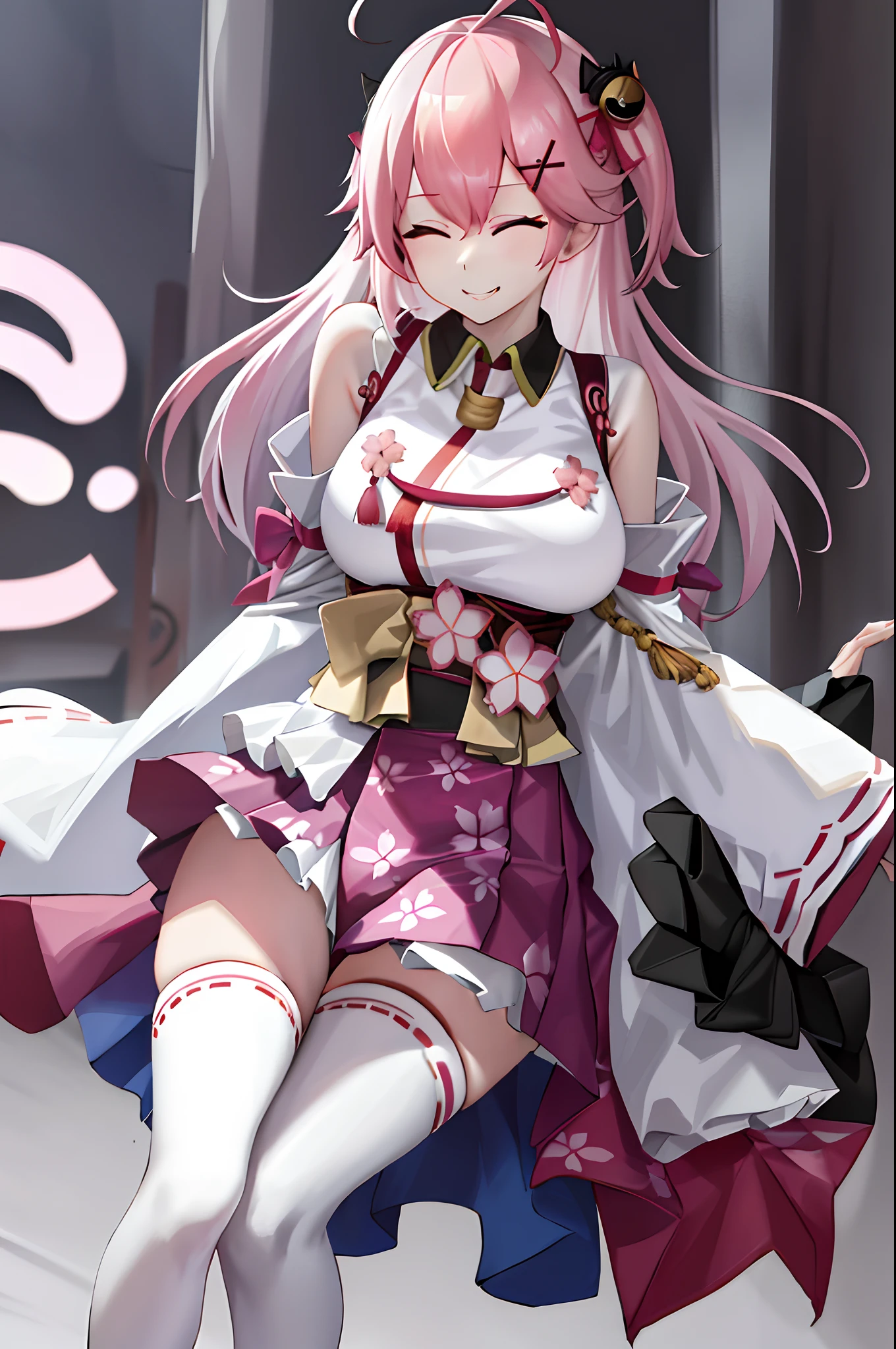 One Girl, (Urzan-6500:0.7), K-POPアイドル, yae miko, , Exposed bare shoulders, Pink Hair, Long white hair, Japanese Clothing, The best quality in the best condition, (da pintura:1.5), (hair ornaments:1.35), gem, Purple eyes, 耳Nipple Ring, , Written boundary depth, Detailed face, Face Focus, ribbon_trim, (View your audience:1.25), Non-traditional Shrine Maiden, Shiny skin, Long sleeve, Thick lips, Game CG, (Blur the background:1.2), sit, , whole body、Put your head on the urinal,Yogurt all over、whole bodyが濡れている、One Girll, Kneel, Obscene, Pee, Urine,garbage,masterpiece, Highest quality, Very detailed,Knee-high socks、Long white elbow gloves、Long socks、Open your thighs wide to the left and right、crouch on the ground、Show the audience your crotch
