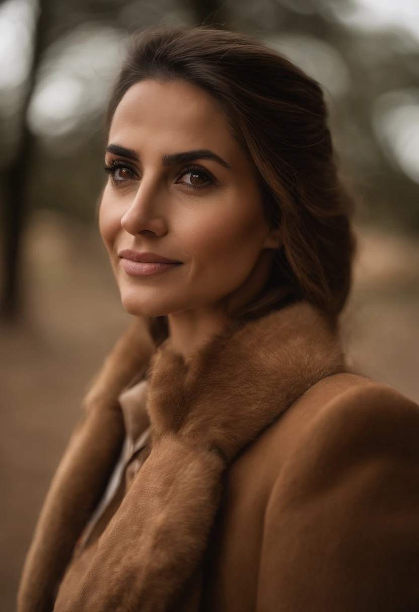 Por favor, create an image of Queen Rania of Jordan in a majestic portrait, usando tons suaves e elegantes. Be sure to highlight her gracious stance and influence as an advocate for humanitarian causes. Include symbolic elements that represent your commitment to education, Health and Gender Equality. The image should convey the dignity and strength she represents as queen."