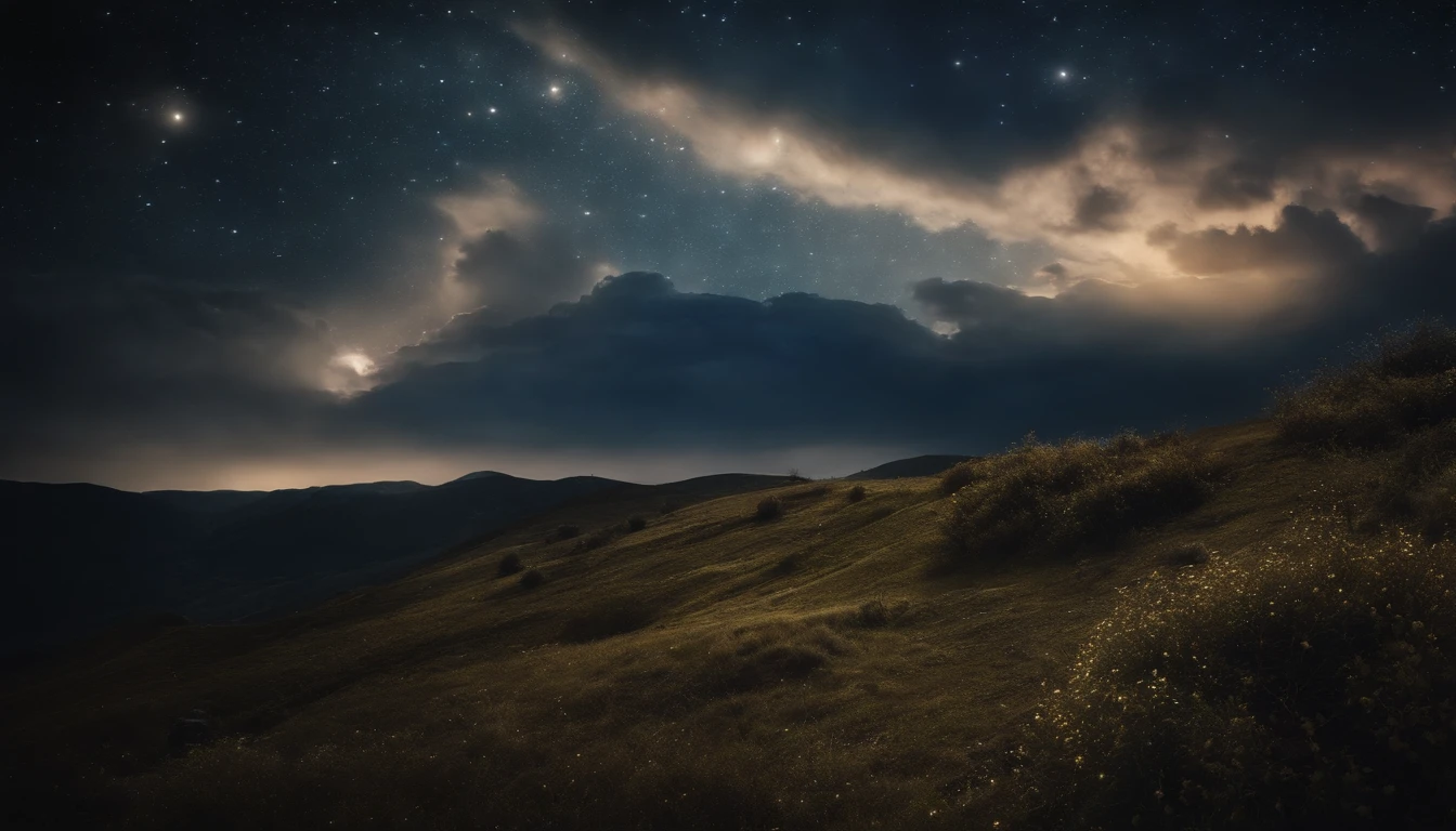 Amazing starry sky