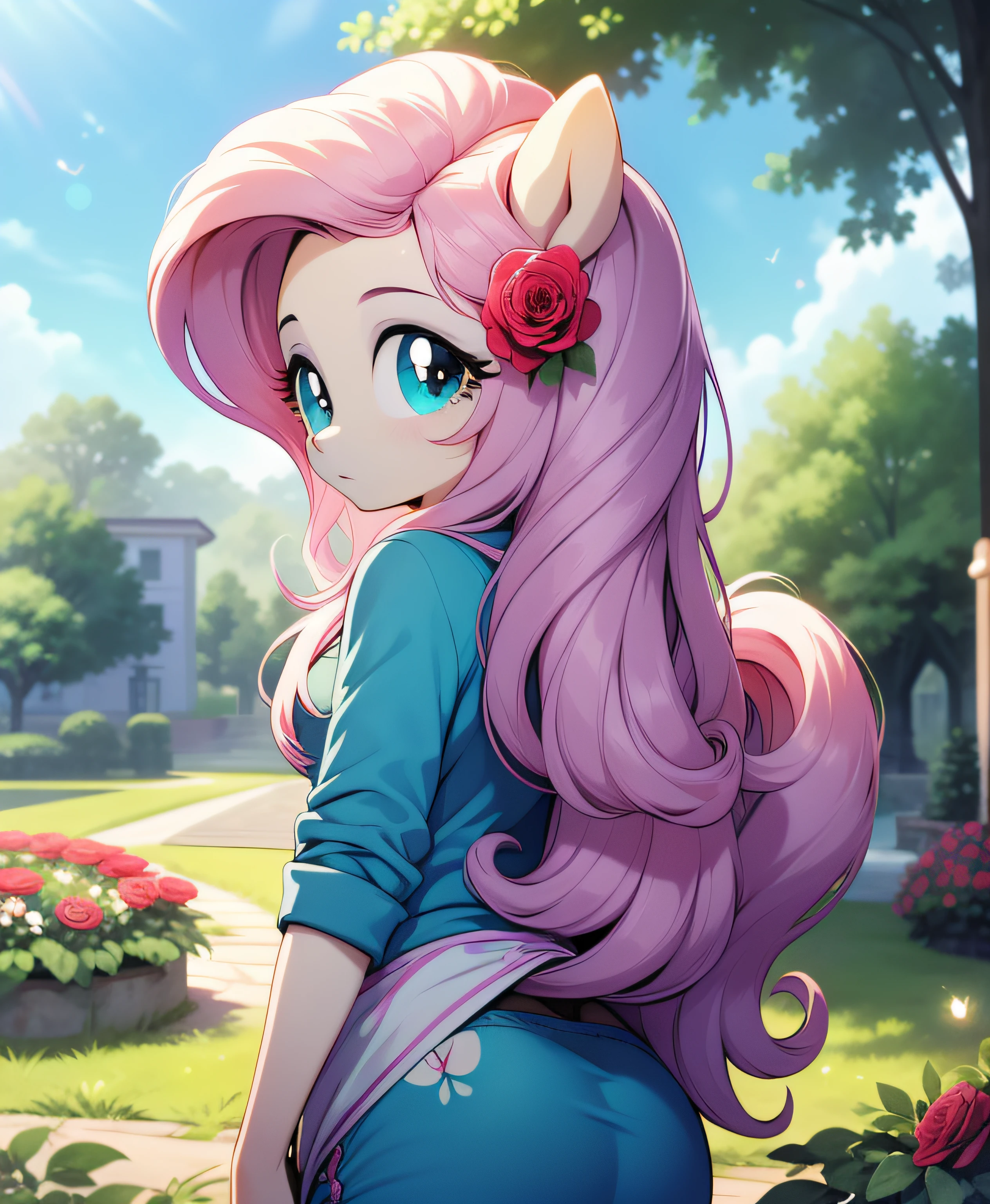 score_9,score_8_up,score_7_up, source_cartoon, fluttershy from mlp, anthro