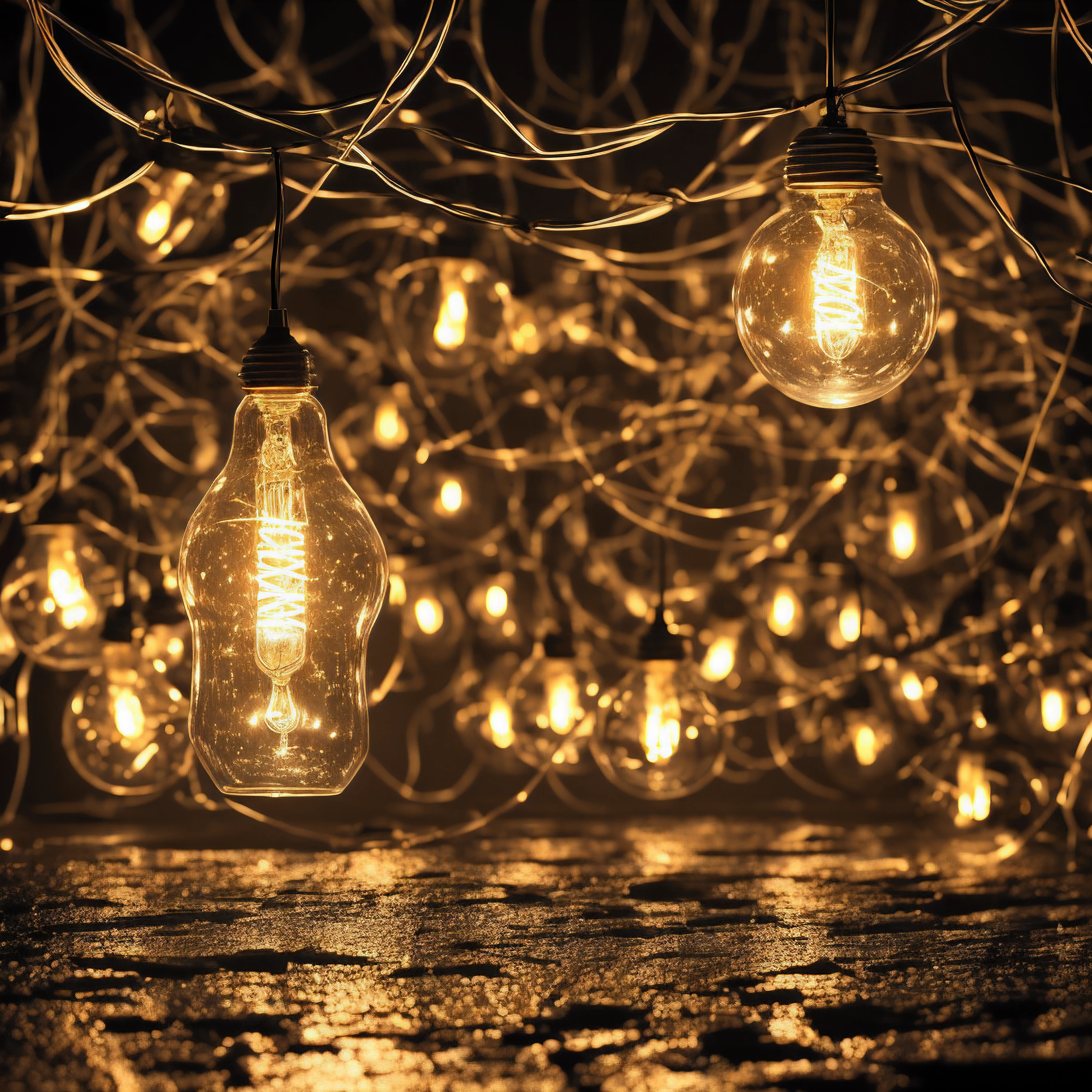 The small glass bulb hangs from a wire in the darkened room, seeming to contain nothing but a delicate filament. Yet this unassuming apparatus promises to change the world, if only its inventor can coax it to life.

A switch clicks, electrodes buzz, and for a few breathless seconds...nothing. Then, a crackle of electricity surges through the filament. It flares, suddenly white-hot, so bright it forces eyes to squint and turn away.

Where once was shadow, a small sphere of light blossoms, pushing back the darkness. It grows brighter and brighter, flooding the room with an otherworldly glow. The power of the sun, trapped within fragile glass and wire.

Those witnessing stare in awe as minutes pass and the impossible light remains, unwavering in its brilliance. They realize now that it's more than just illumination - it's the light of progress and innovation penetrating the unknown.

The promise of electricity has been captured, glowing defiantly against the night. And in this moment, the world changes course, charged forward by this small but stunning scientific feat - the first light bulb alight.