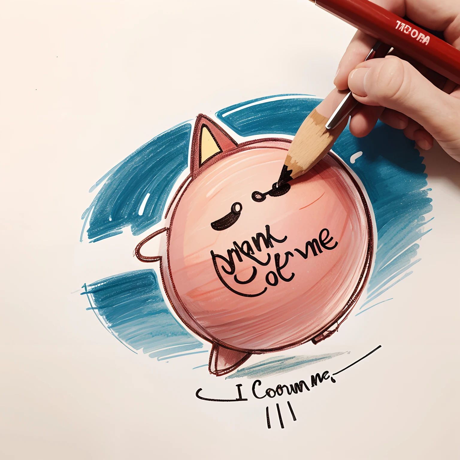 Draw an illustration for a cartoon called "All Dreams Come True"