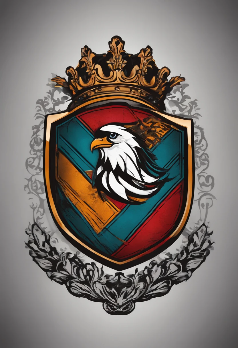 a logo crest for a young street wear brand