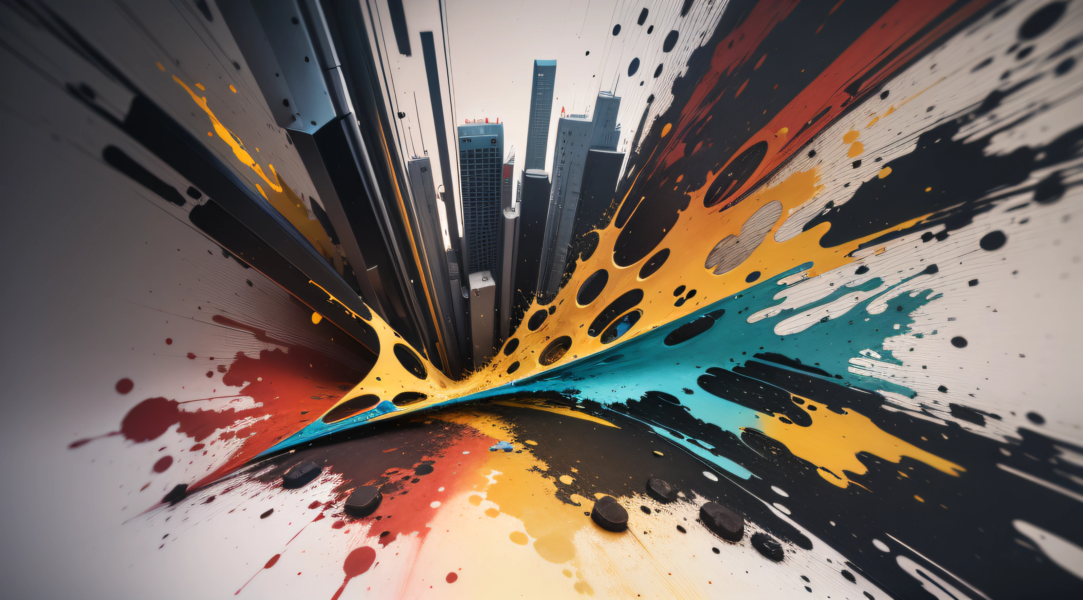 3d watercolor abstract,dark background,high resolution,high quality,colorful