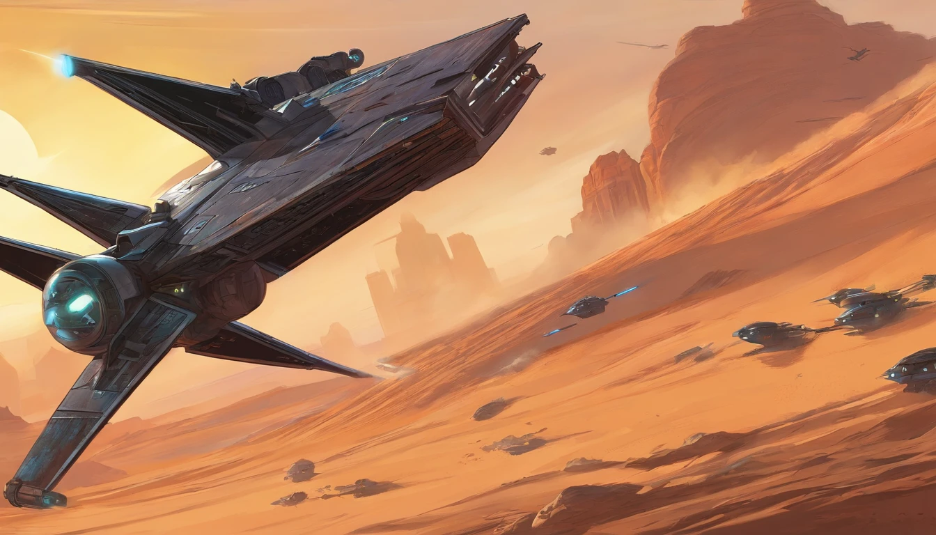 Close-up portraits, Darth Vader, Planet Tatooine, Concept art by Magalie Villeneuve, trending on cg society, Slide movies ""Star Wars"": Old Republic", Concept art by Ralph McQuarrie