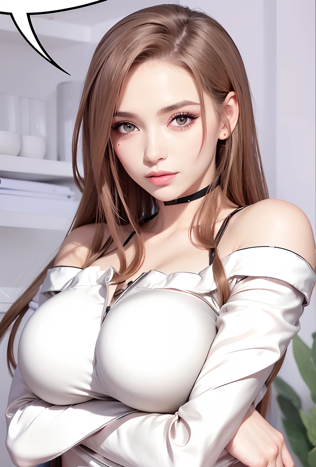 random sexy pose,school uniform,1girl,(ultra detailed skin),curvy,petite,beautiful breasts,large breasts,pale skin,pointy breasts,erect nipples,(fantasy art,Highest image quality,Hyperrealist portrait,(8k),ultra-realistic,best quality, high quality, high definition, high quality texture,high detail,beautiful detailed,fine detailed,extremely detailed cg,detailed texture,a realistic representation of the face,masterpiece,Sense of presence,Dynamic,bold),bob hair,(thin hair),(soft hair),(straight hair:1.5),Swept long bangs,extra light coppery amber hair,hair over one eye