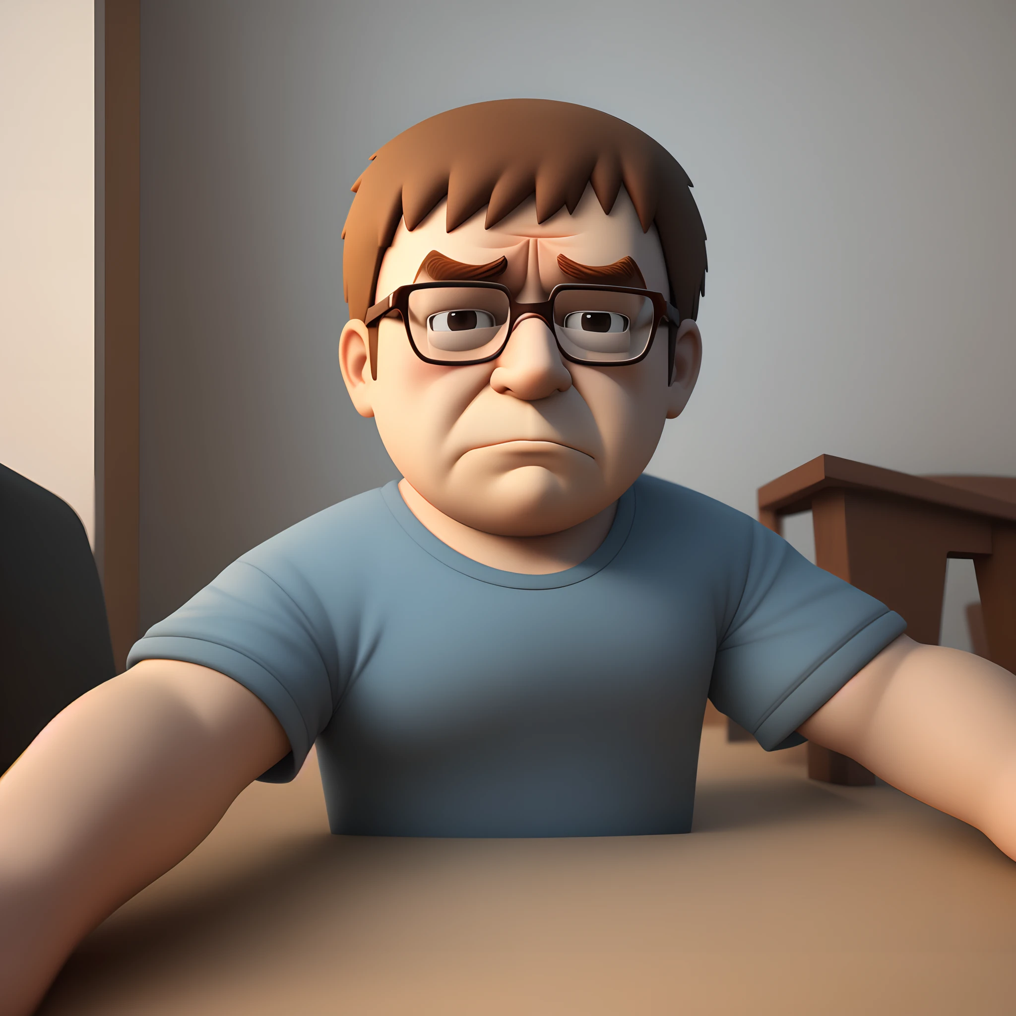 depressed peter griffin 3d