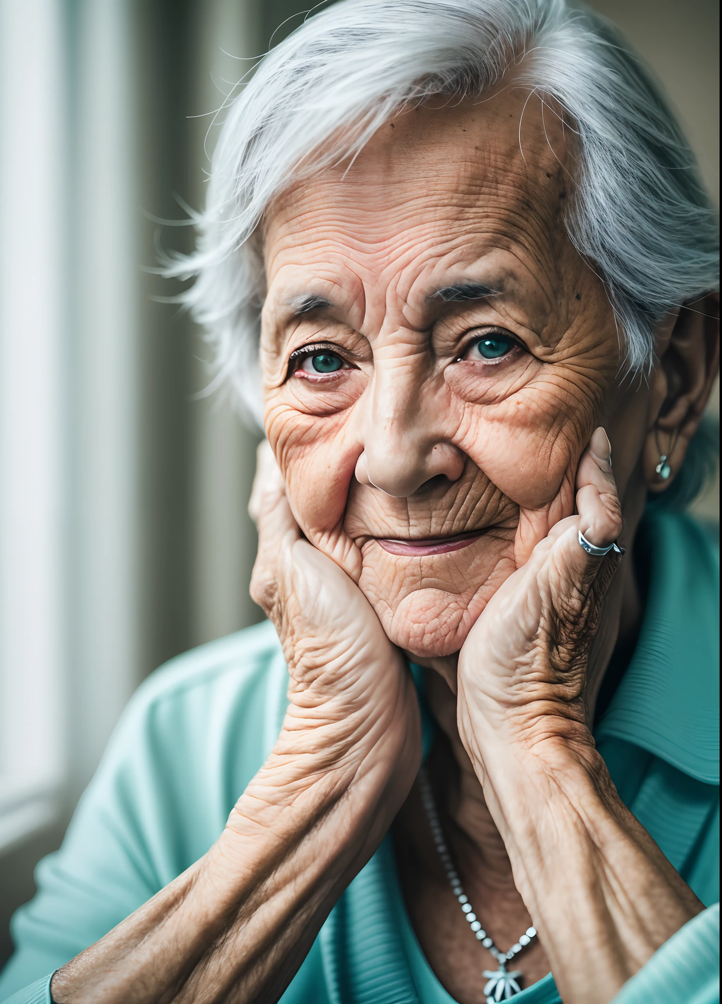 elderly woman with joint pain, 8k, uhd, severe low lighting, alta qualidade, foco nitido, fujifilm XT3 --auto --s2