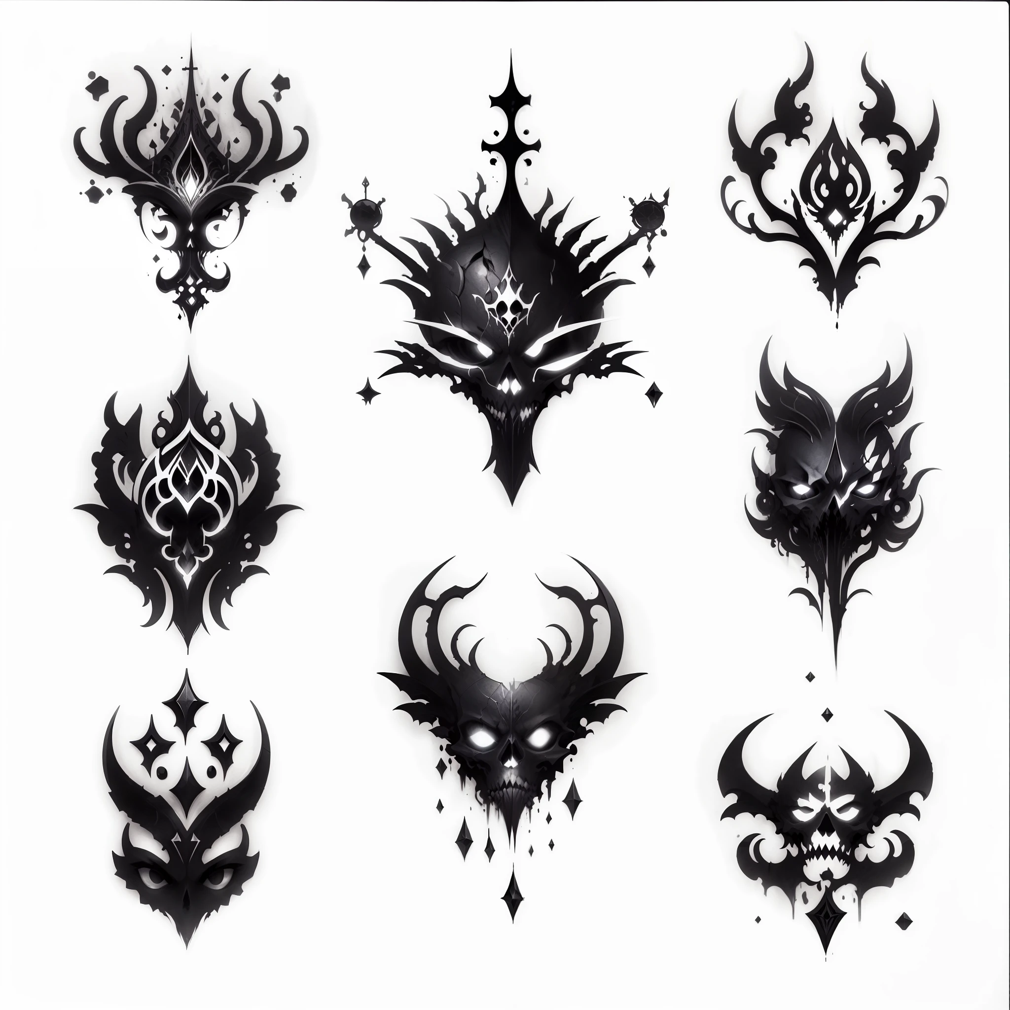 Zentangle, coloring book illustratio, black and white, fine line art, fine line drawing (diabolic elements), yang08k, lindo, obras-primas, qualidade superior, melhor qualidade, arte oficial, symmetric, in gothicpunkai style