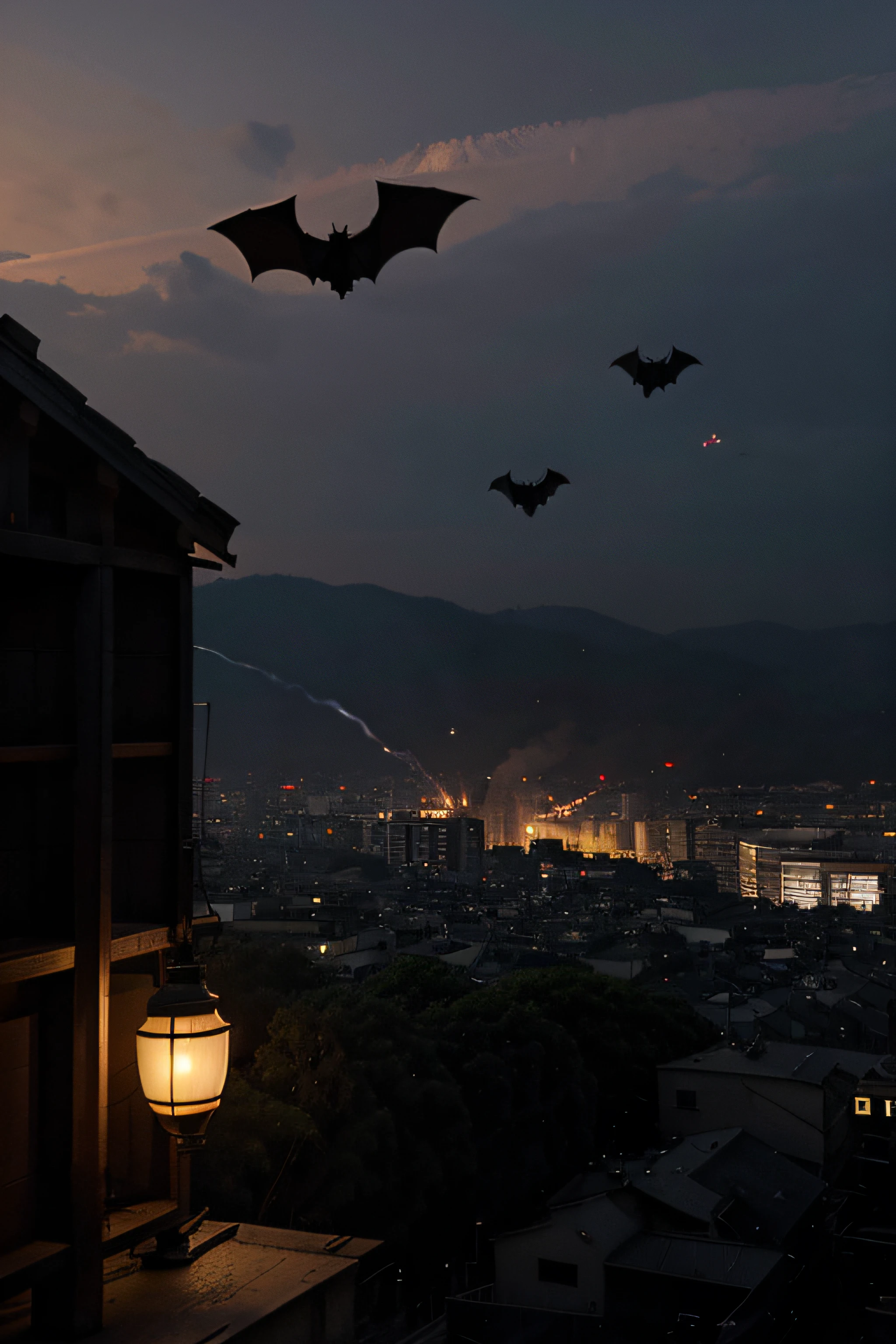 Attach tiny incendiary bombs to bats and release them over Japanese cities , world war two time