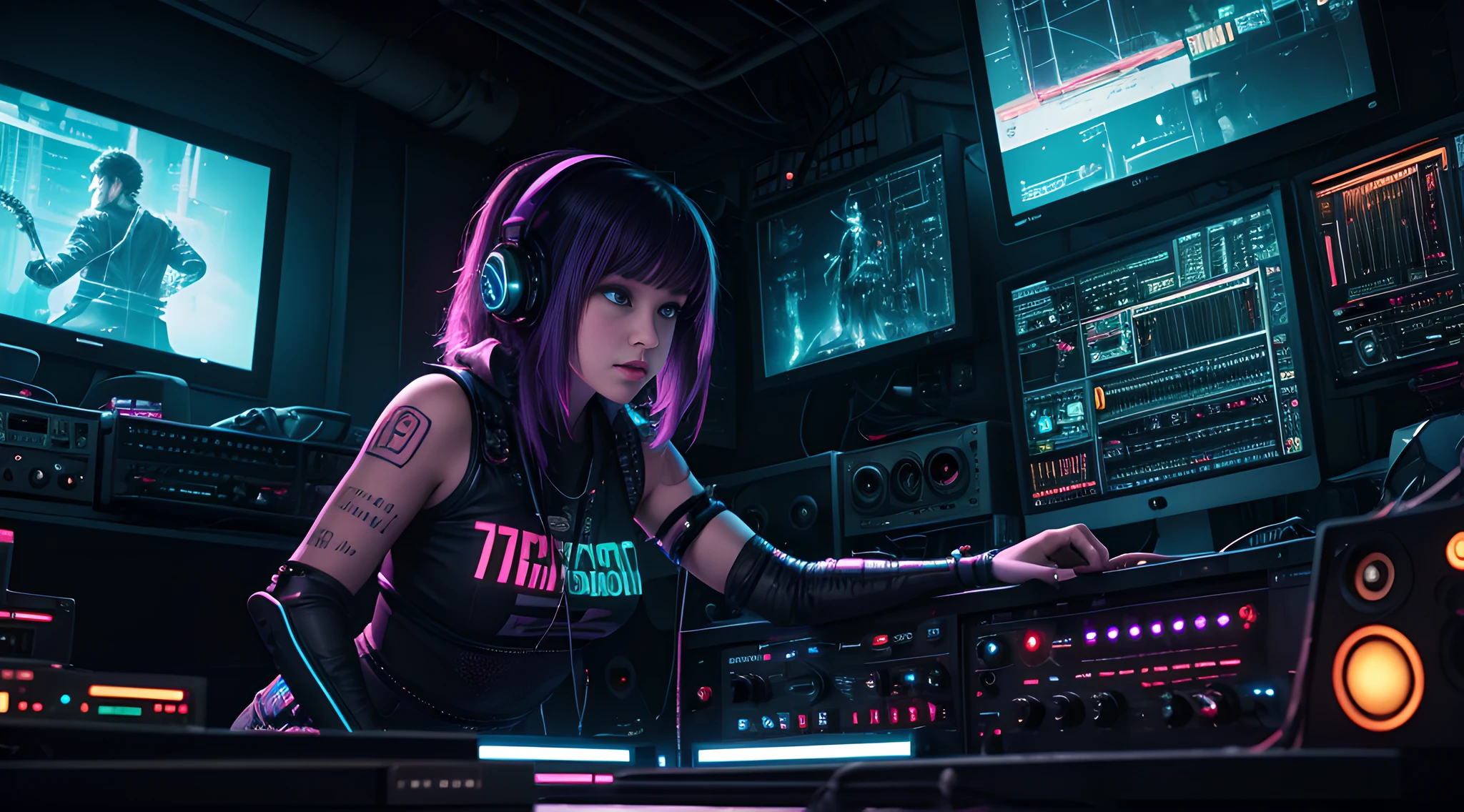 tennis cyberpunk