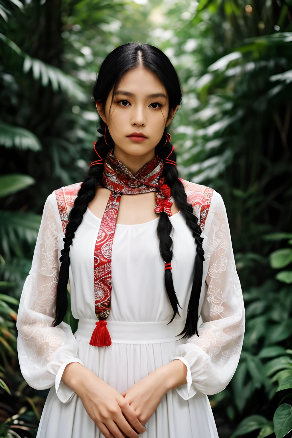02, photographed on a Nikon Z7 II Mirrorless camera,120mm F/4 grande angular
meninairl, sozinho, cabelos longos, Olhando para o Viewer, cabelos pretos, mangas compridas, braid
a woman wearing a white dress and a black braid with a blue and red pattern on her neck, Chen Lu, Art Nouveau moda bordada, um retrato de personagem, aestheticism
A woman wearing a black top and red scarf with a red and white design around her neck, Chen Jiru, Art Nouveau moda bordada, uma serigrafia, cloisonnismo
melhor qualidade, master part, ultra detalhado, cowboy shot, Flowing, 3DMM, ink sketch, tinta colorida, Ink Rendering, octan render, pastel hues, papel de arroz, 1girl, belos olhos detalhados, (penteado alternativo), cabelos ultra detalhados, gracioso, (encantador), (delicado), Bonito, fofo, vestido de renda, caractere no centro do quadro, Rhythm, fantasia, Olhando para o Viewer,