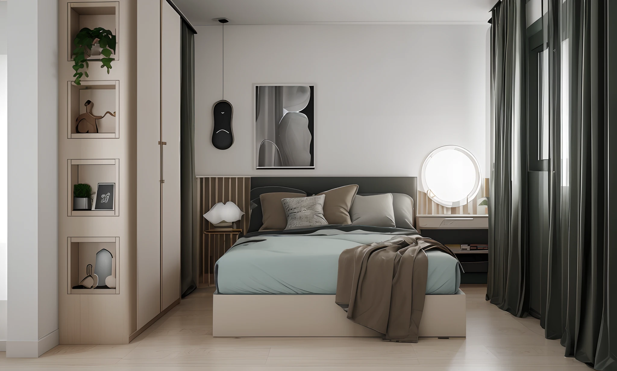 Quarto Renderizado Realista
