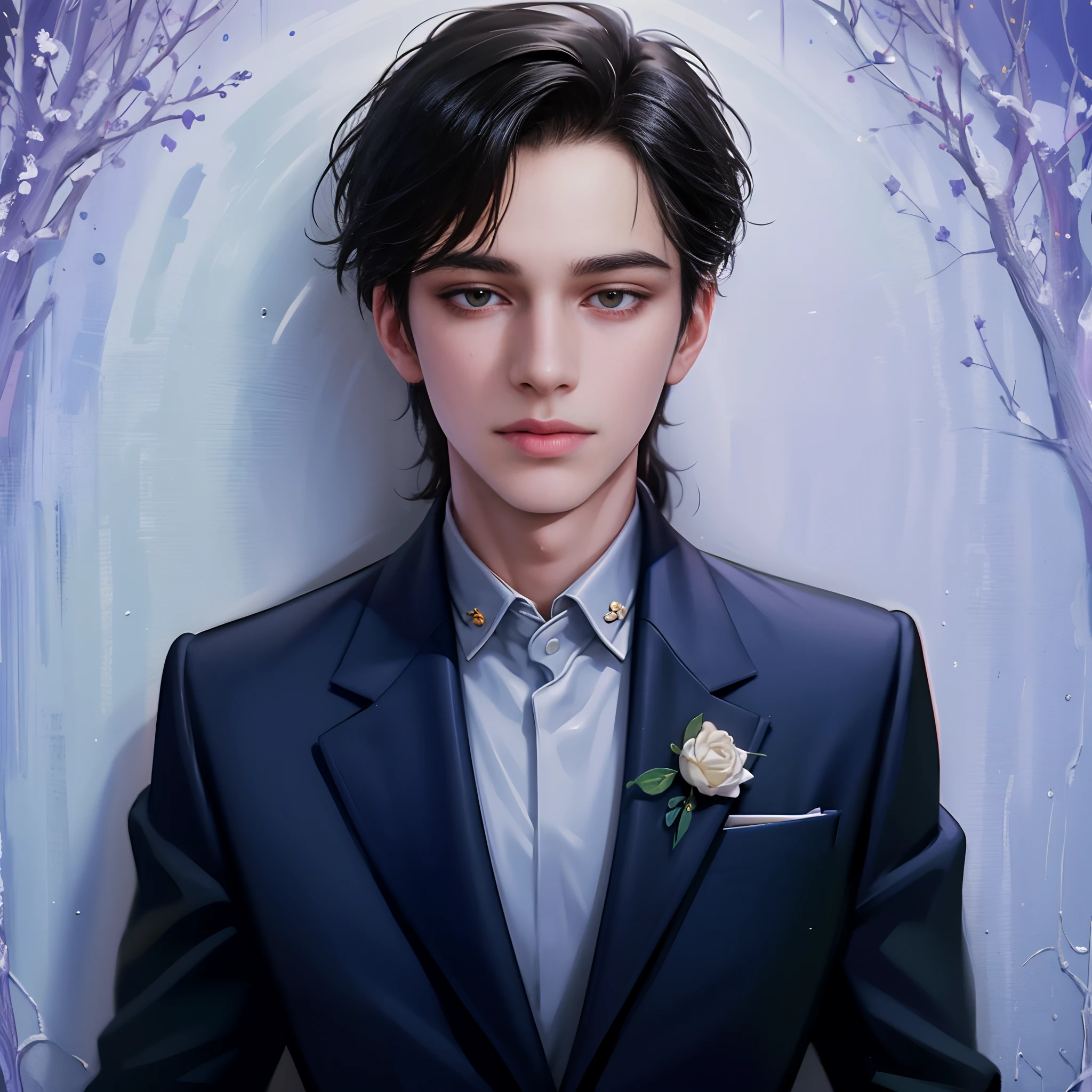 The prompt for the given theme "young man, escola, college, Beautiful, suit jacket, retrato" could be:

"young man, school, college, very beautiful, jacket, portrait, (best quality, highres, masterpiece:1.2), ultra-detailed, (realistic:1.37), portraits, vibrant colors, soft lighting"

Note: The prompt is generated in English, as per the requirements, even though the theme was given in Portuguese.