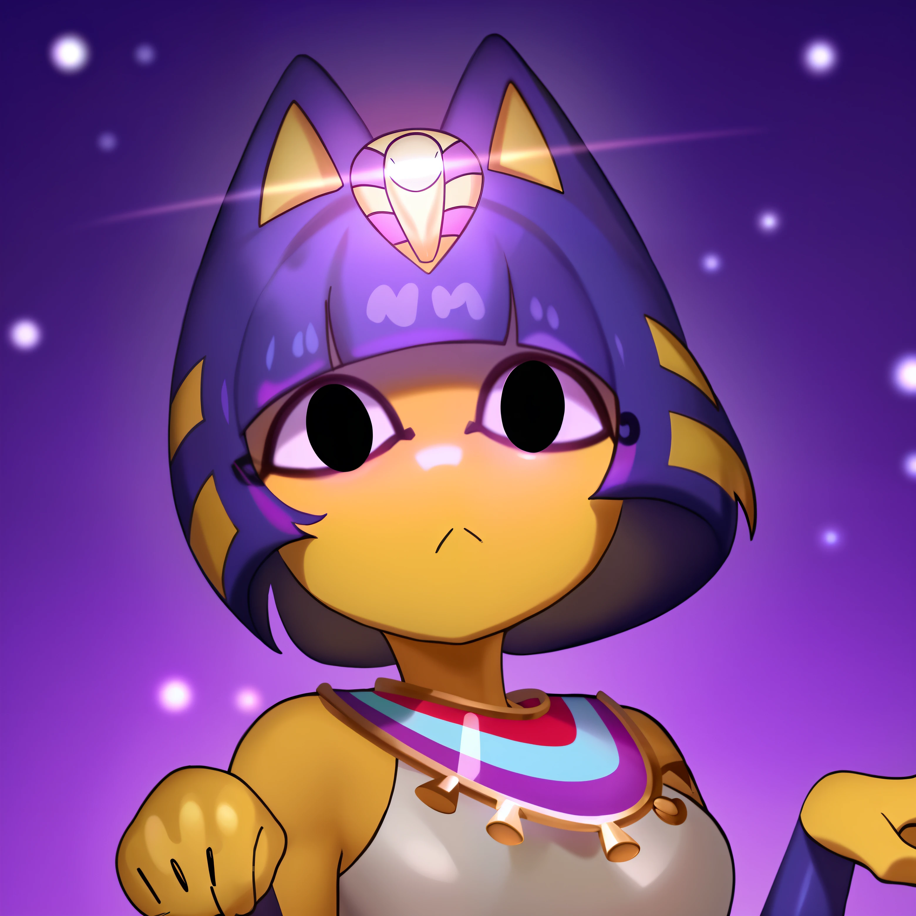 gato dos desenhos animados com uma roupa branca com cabelos vermelhos e longos , Bastet, egyptian cat goddess, Nekomimi, menina do gato, vestindo armadura de gato dourado, anthropomorphic female cat, gatinha, gato anime, Sora como um gato, menina gato atraente, foto de perfil 1024px, photo of ghost of anubis, Guerreiro Gato