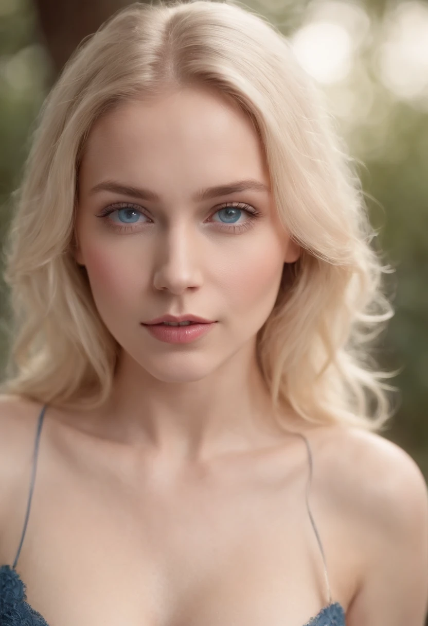 19 years old sweden girl, blonde, white silk camisole, white panties), ( slim big boobs), photorealistic, detailed, skin texture, ultra detailed, delicate and sexy collarbone, detailed eyes, detailed lips, sexual facial expression